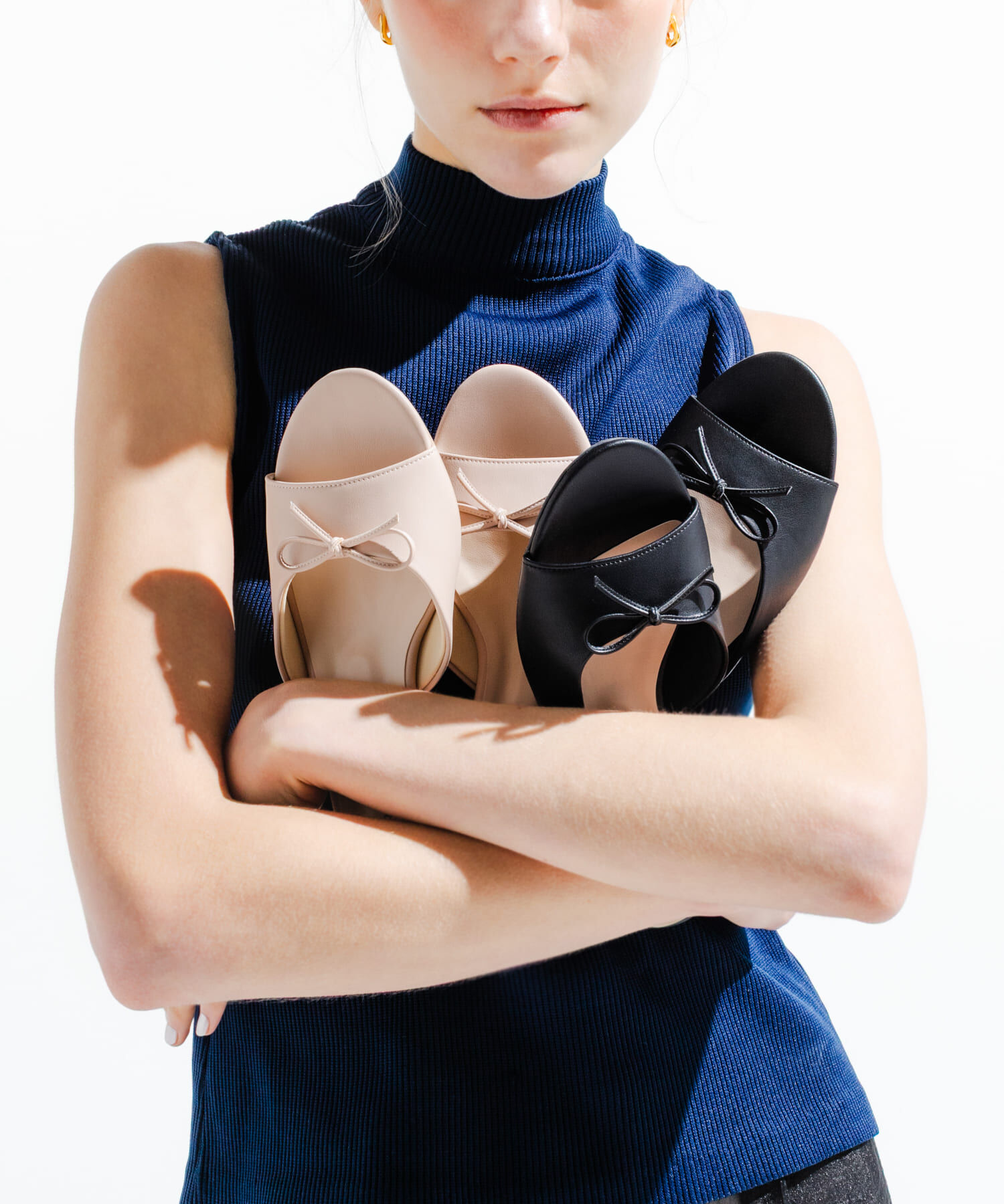 RODE SKO「『MADE IN JAPAN』リボンミュール」|サンダル|