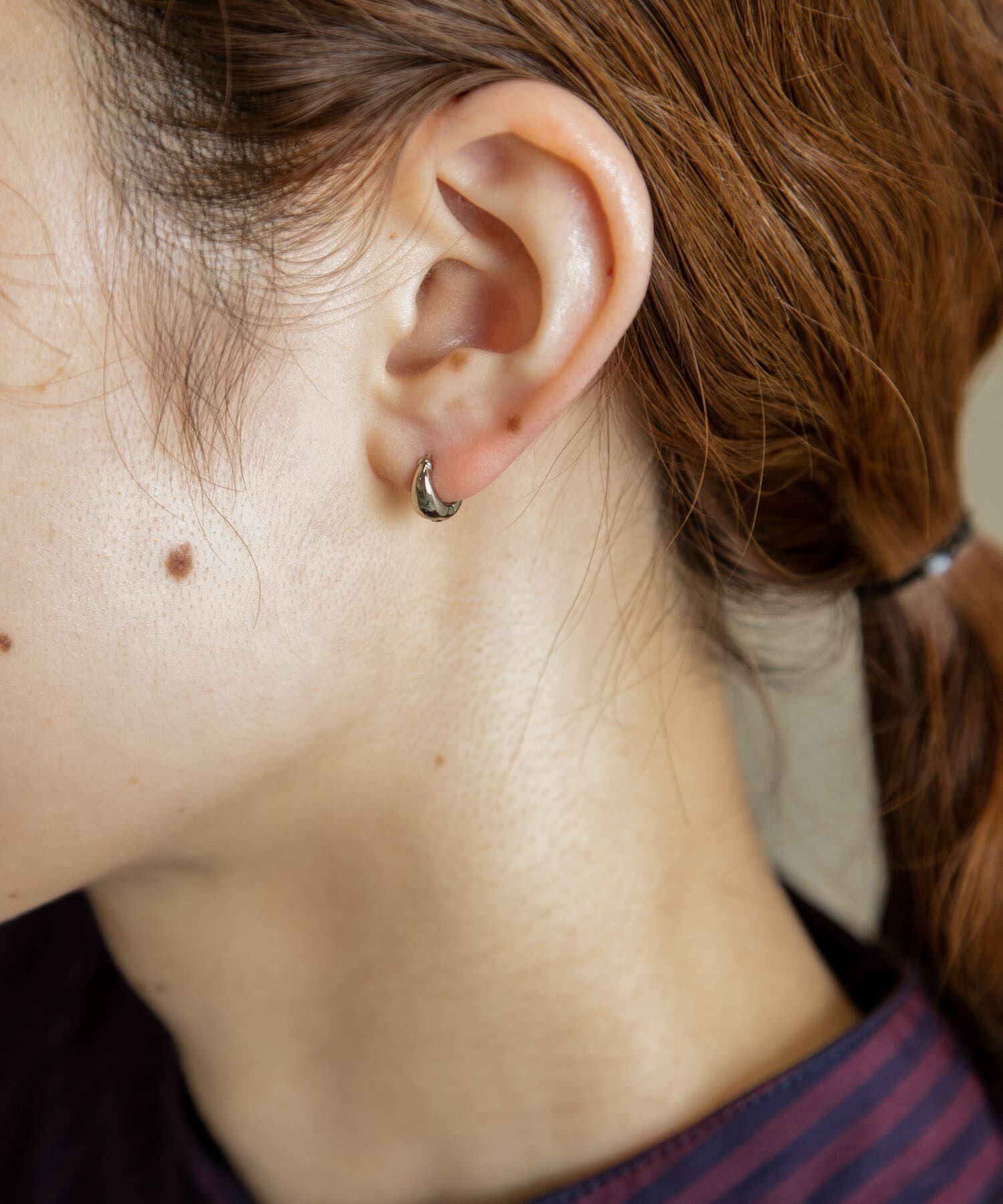 SMELLY「ミニドロップワンタッチピアス」|ピアス|