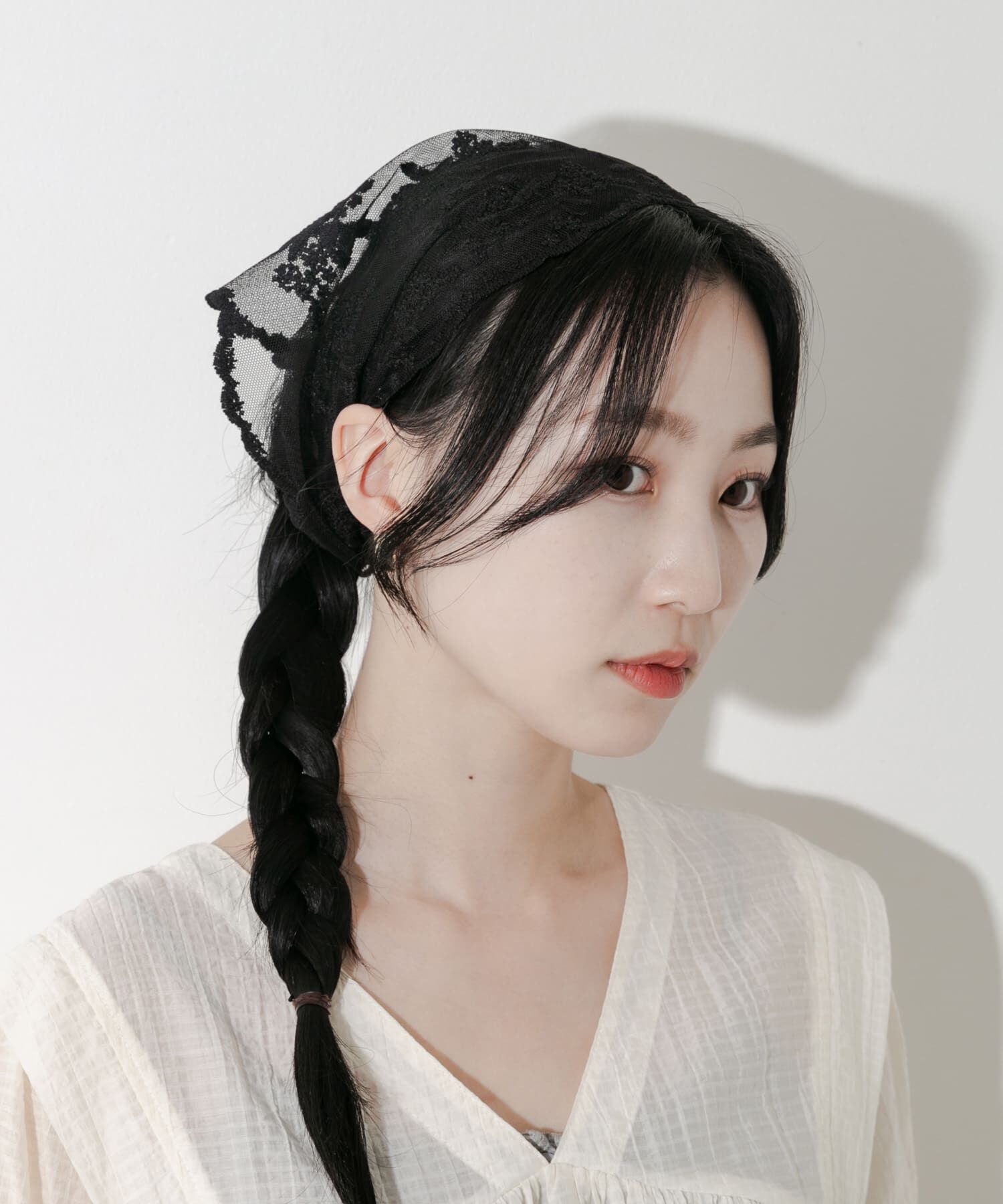 SMELLY「レーススカーフ」|バンダナ・スカーフ|