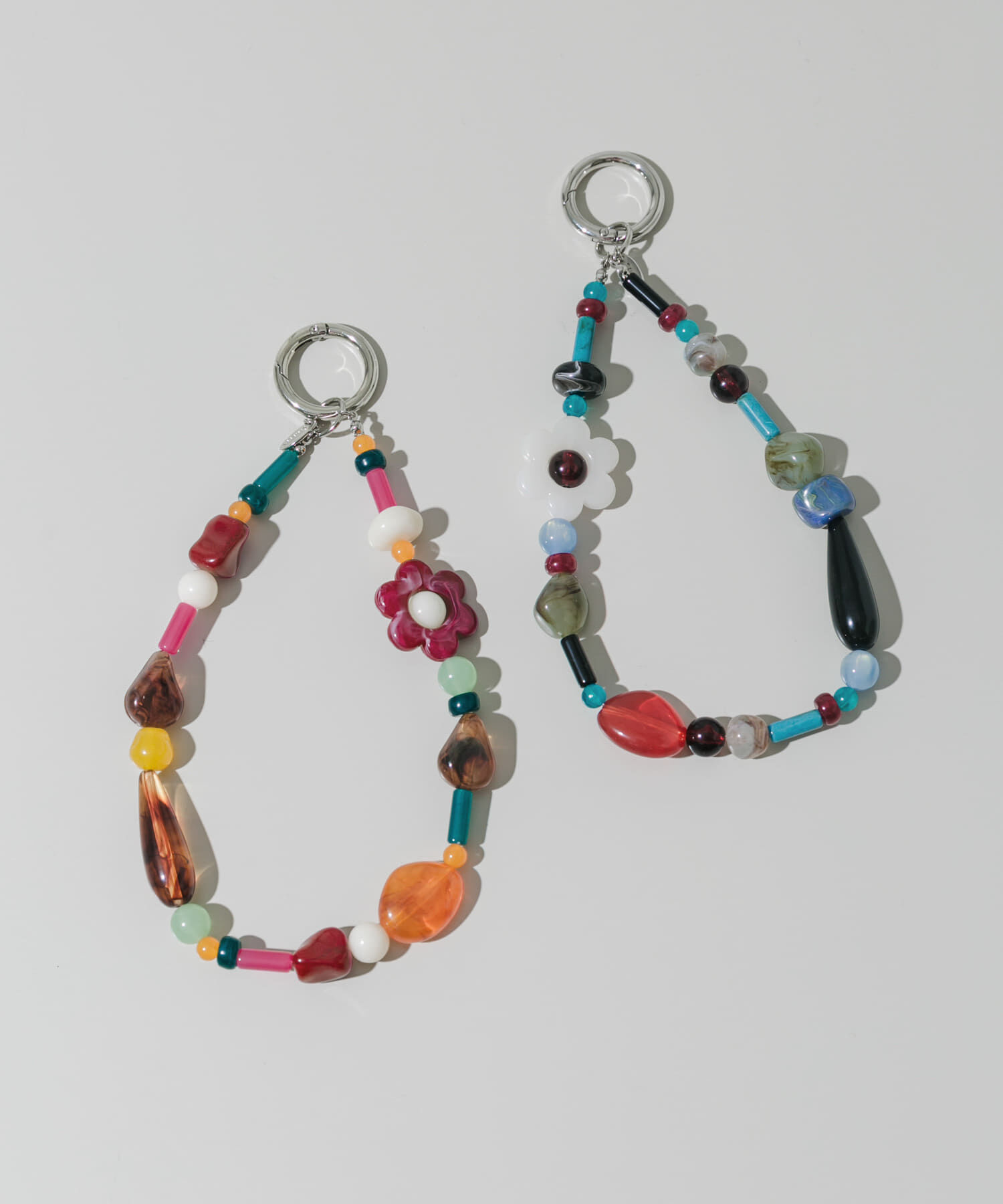 SMELLY「カラフルモチーフループキーチェーン」|チャーム・キーホルダー|