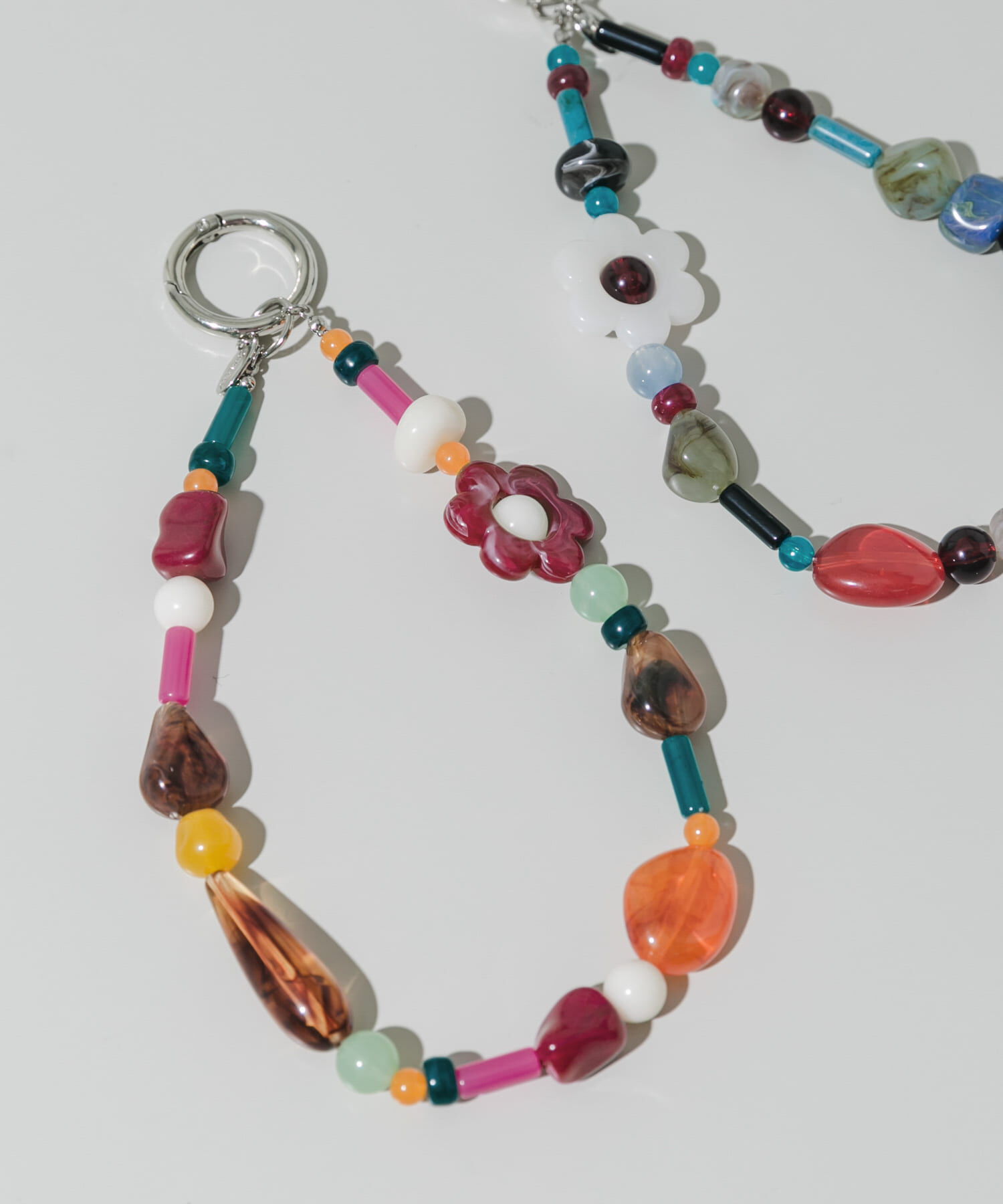 SMELLY「カラフルモチーフループキーチェーン」|チャーム・キーホルダー|