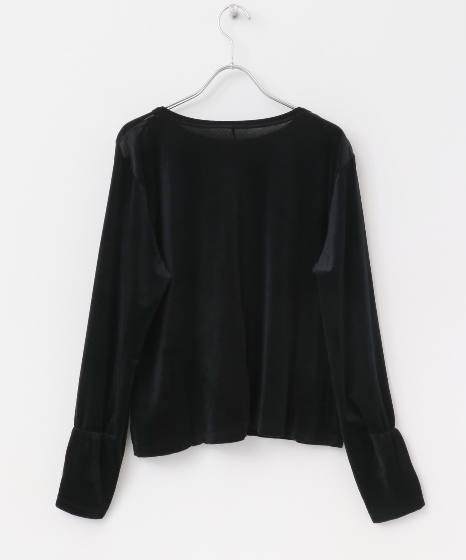 URBAN RESEARCH ROSSO「シアーベロアスリットデザインカットソー」|Tシャツ・カットソー|