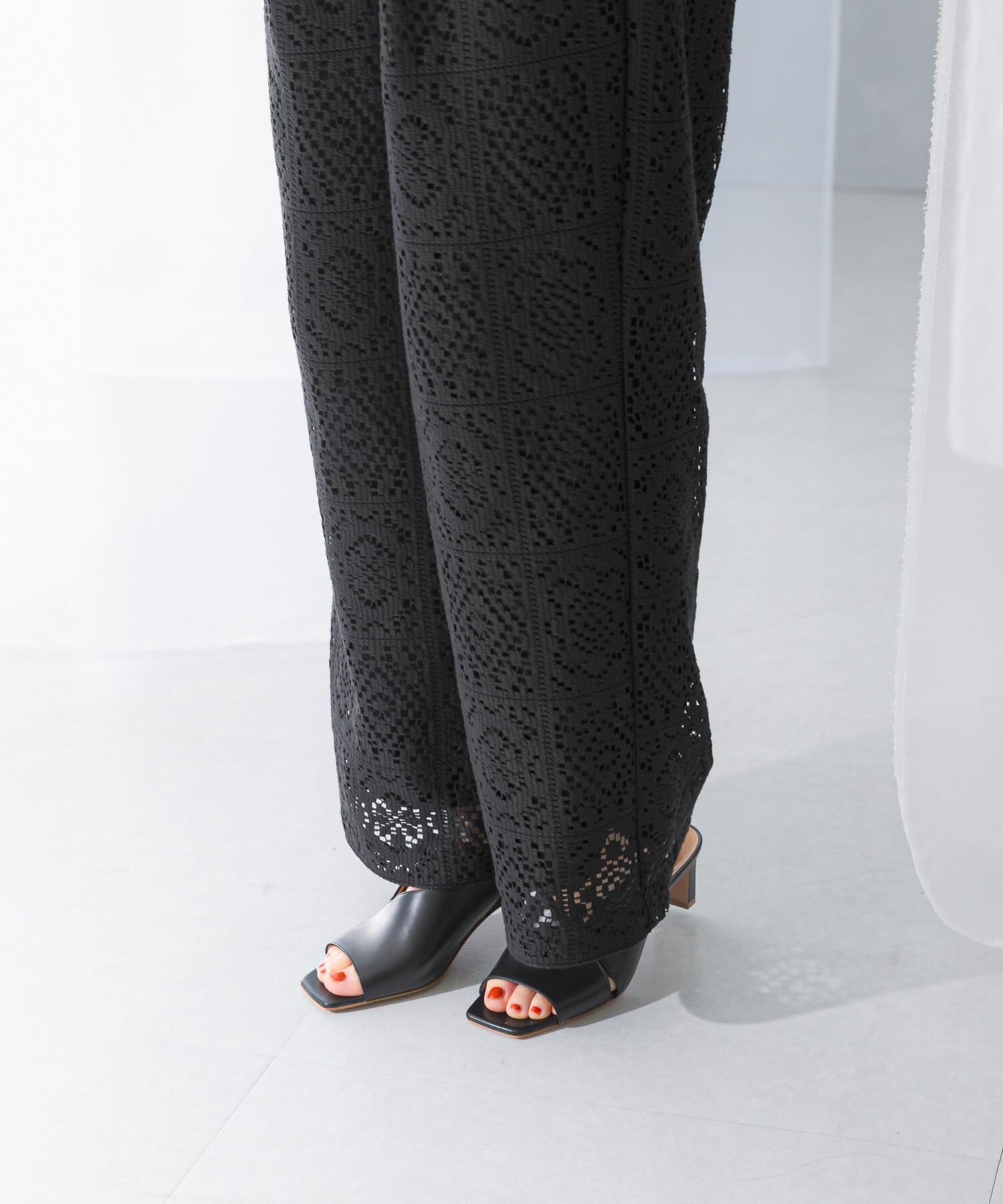 URBAN RESEARCH ROSSO「レースワイドパンツ」|その他|