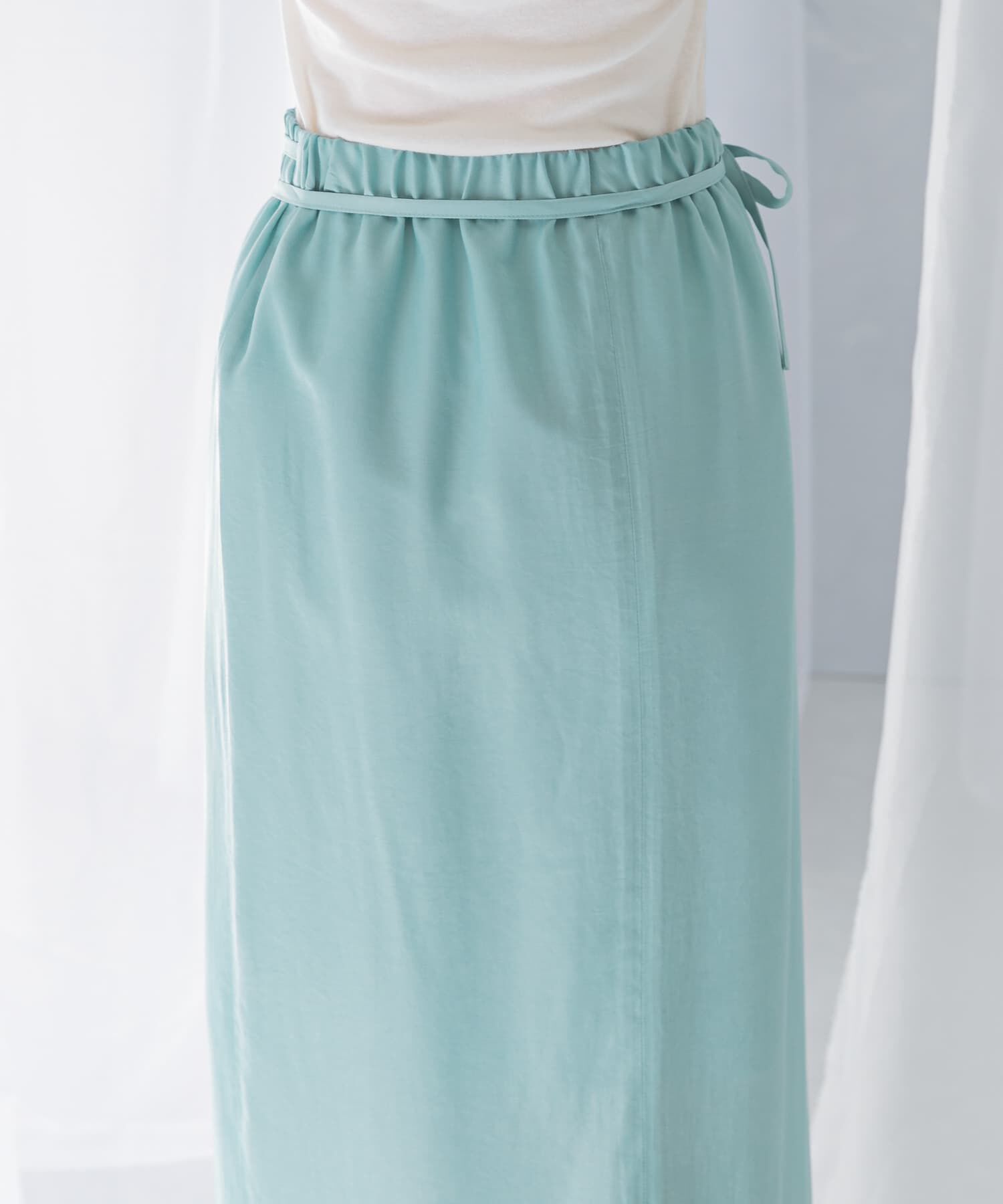 URBAN RESEARCH ROSSO「ラップデザインスカート」|スカート|