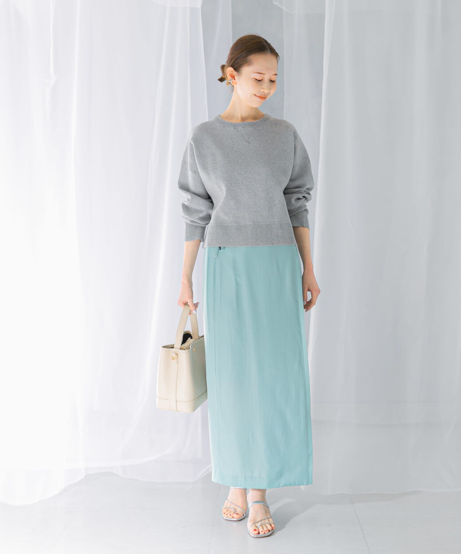 URBAN RESEARCH ROSSO「ラップデザインスカート」|スカート|