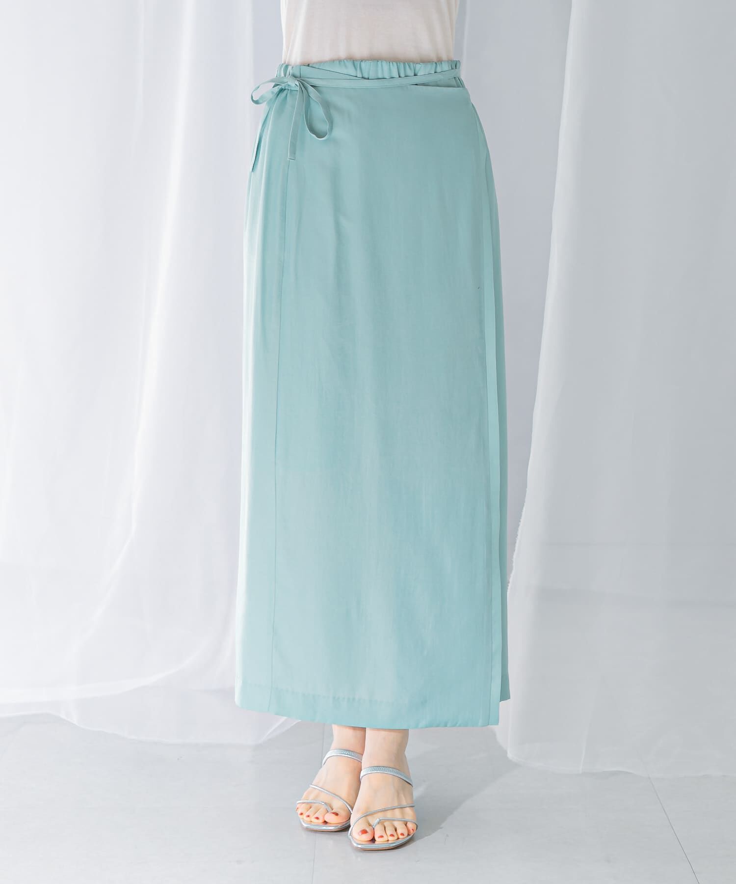 URBAN RESEARCH ROSSO「ラップデザインスカート」|スカート|