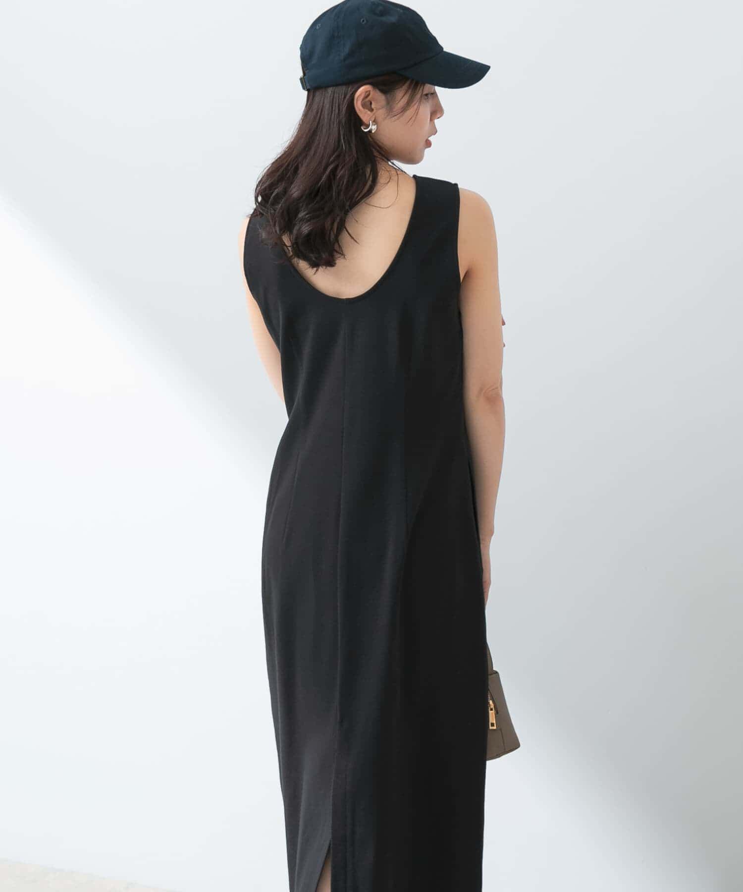 URBAN RESEARCH ROSSO「『UR TECH ひやサラクール』F by ROSSO　アメスリコクーンワンピース」|ワンピース|