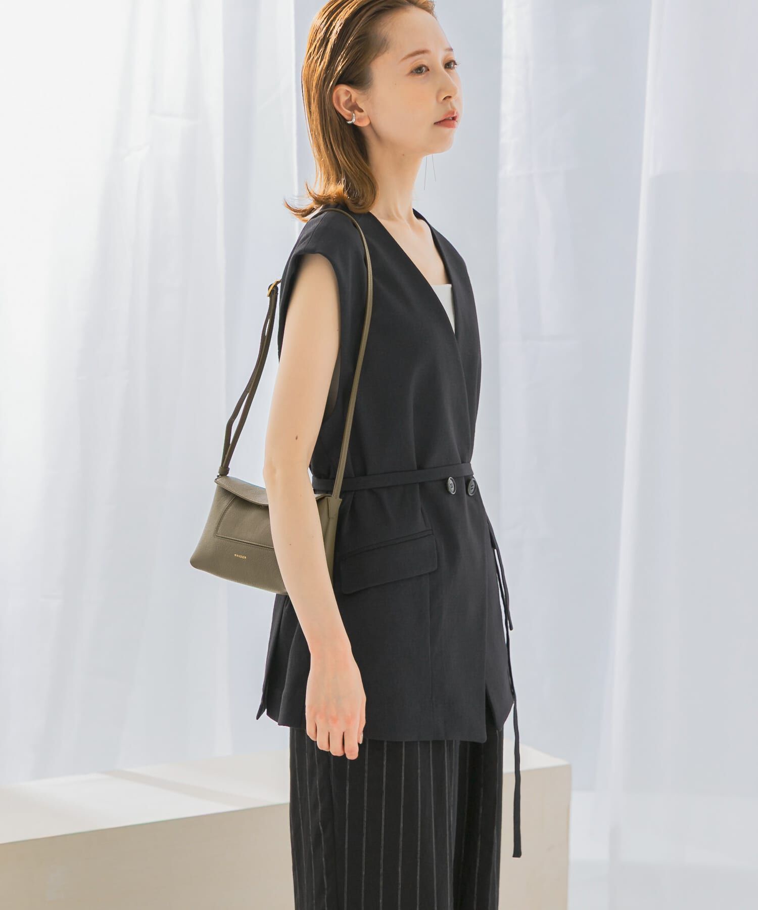 URBAN RESEARCH ROSSO「接触冷感リネン混ジレ」|ベスト・ジレ|