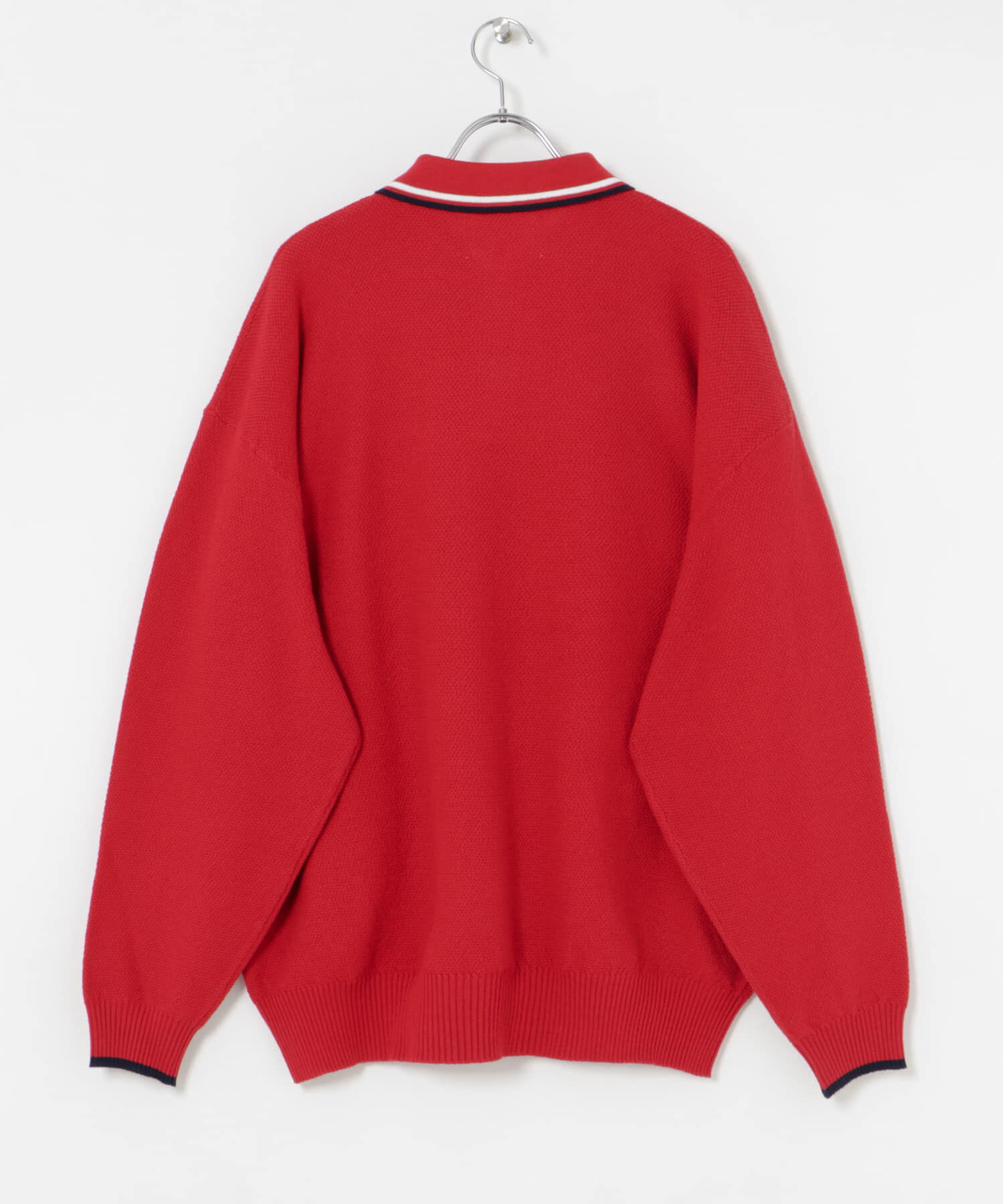 URBAN RESEARCH「URBAN RESEARCH iD　カノコオーバーニットポロ ロングスリーブ」|ポロシャツ|