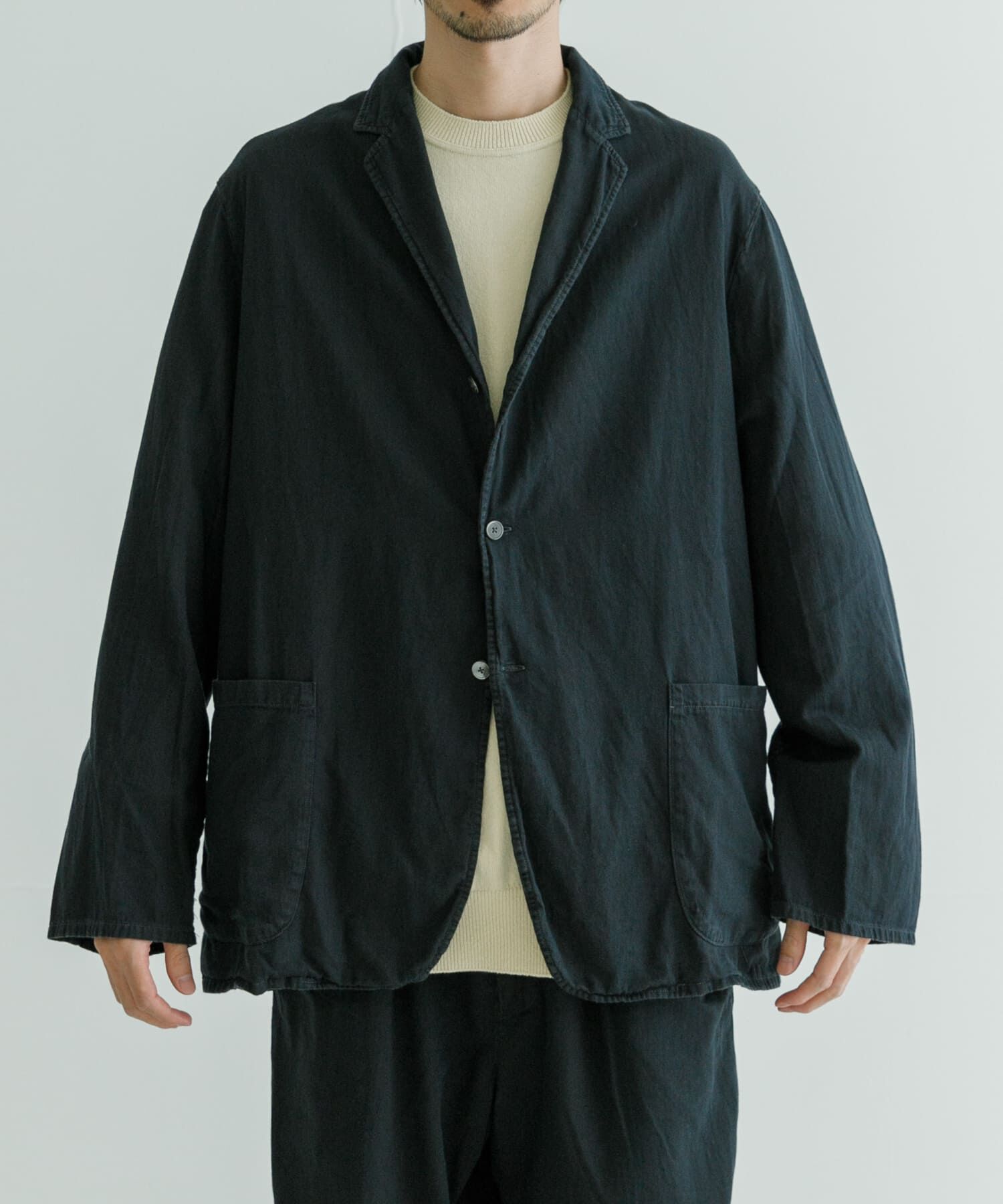 URBAN RESEARCH「new basic デニムオーバーダイジャケット」|その他|ブラック