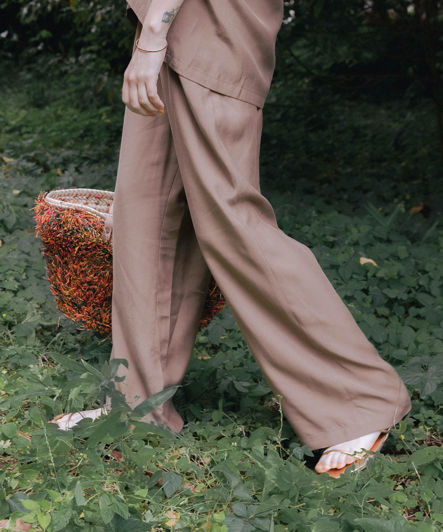 URBAN RESEARCH「キュプラレーヨンイージーパンツ」|その他|ベージュ