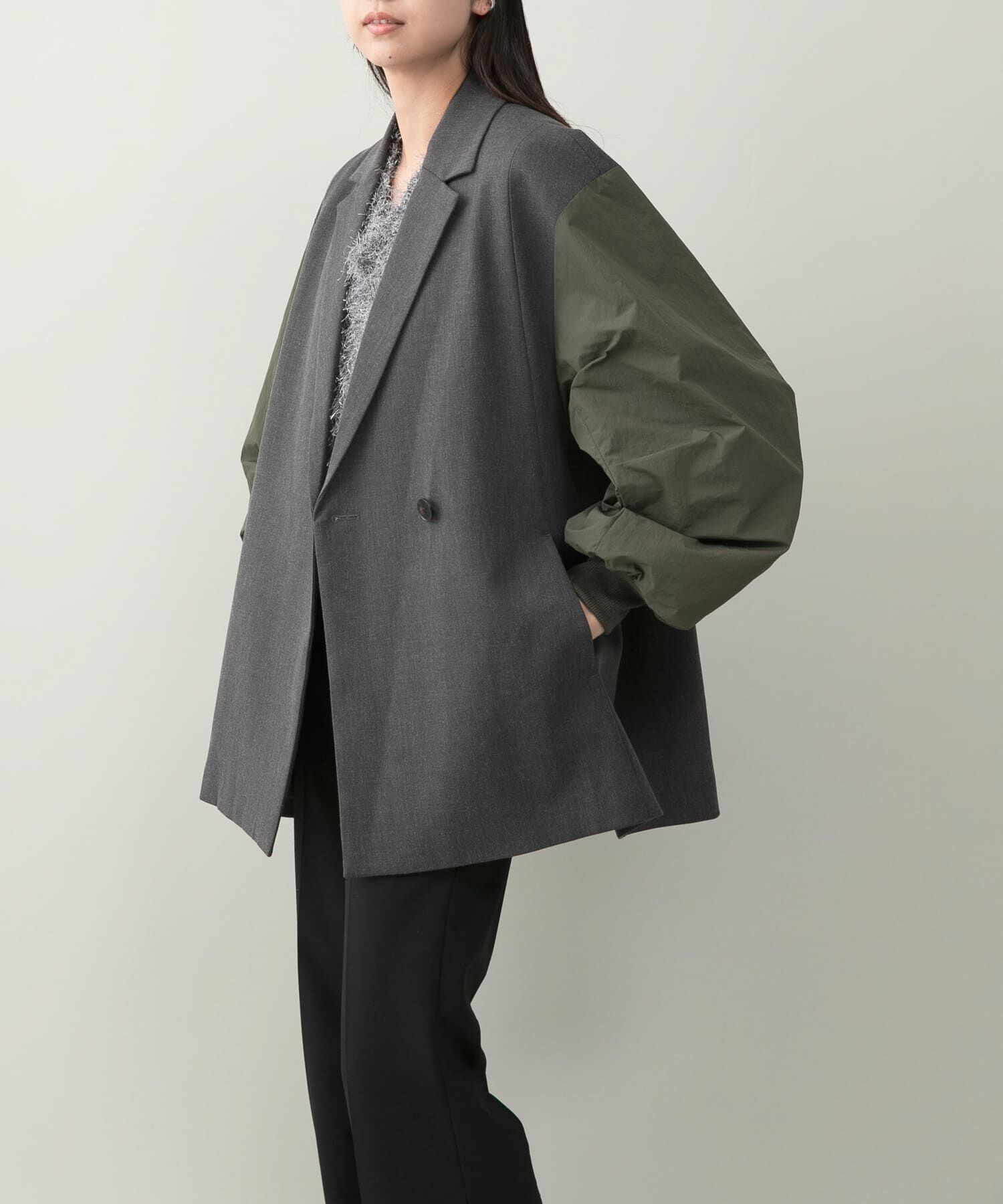 URBAN RESEARCH ROSSO「『別注』CHIGNON&times;ROSSO　袖ドッキングフォルムジャケット」|その他|