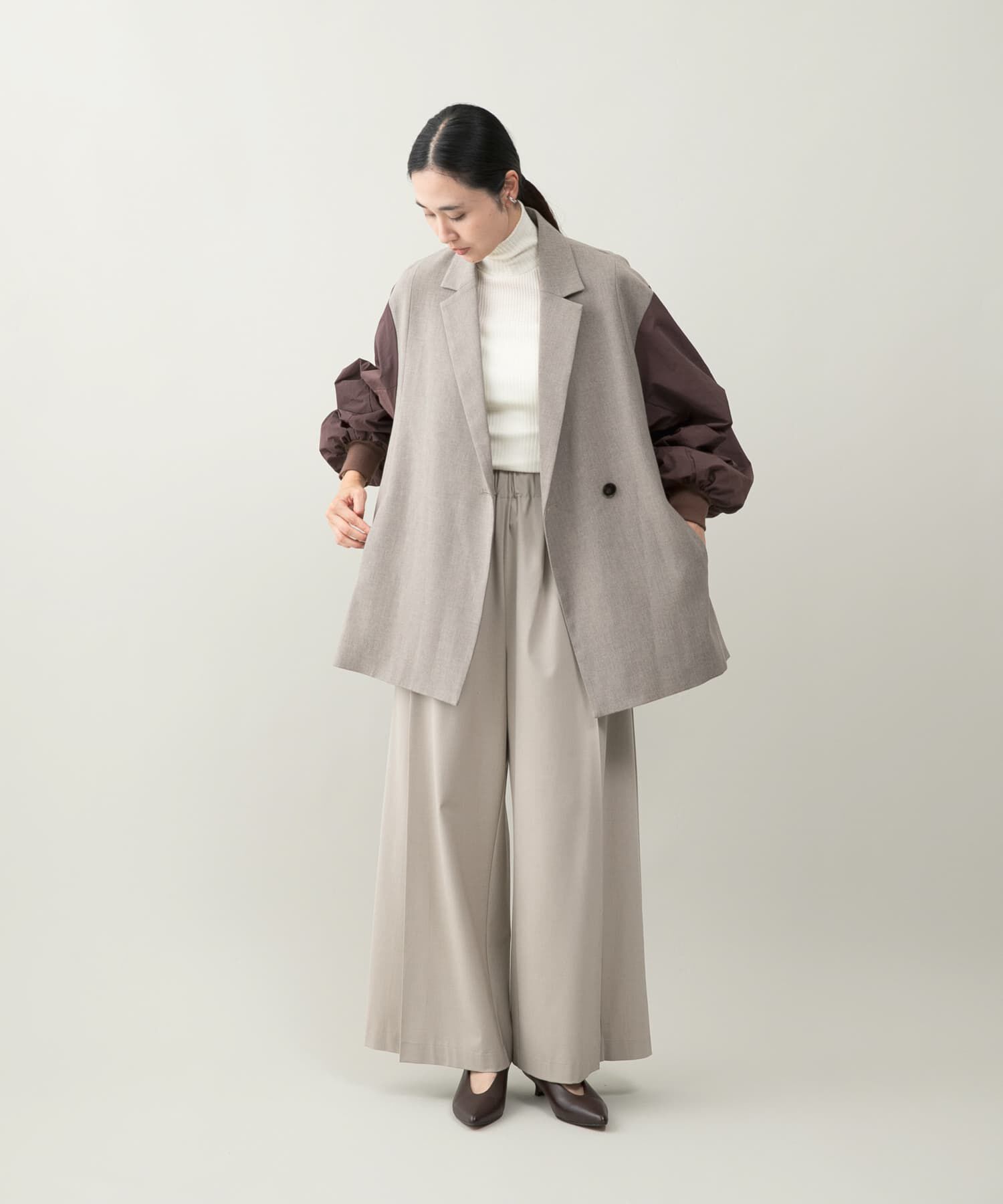 URBAN RESEARCH ROSSO「『別注』CHIGNON&times;ROSSO　袖ドッキングフォルムジャケット」|その他|