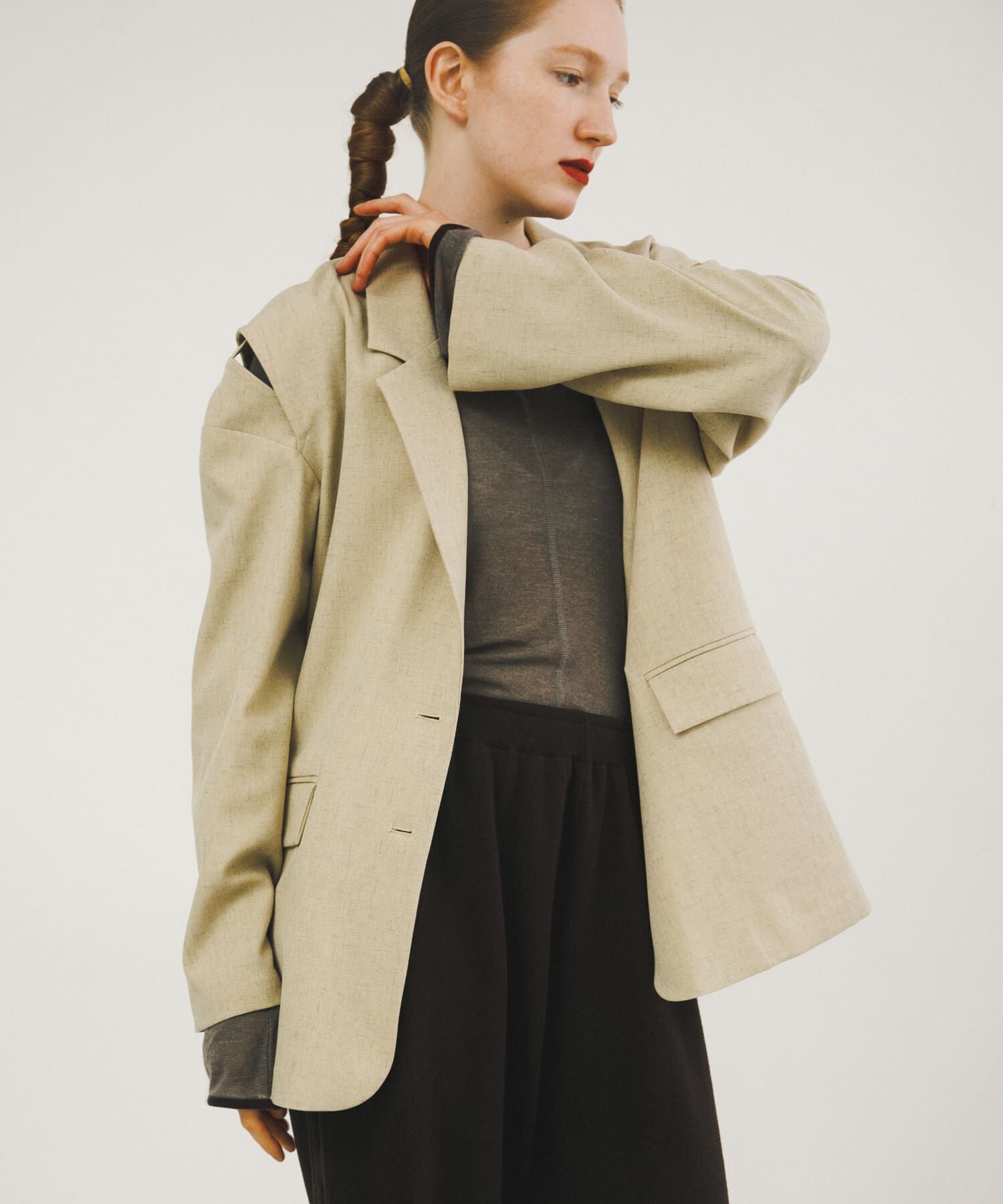 LAATO「piping velor sheer tee」|Tシャツ・カットソー|