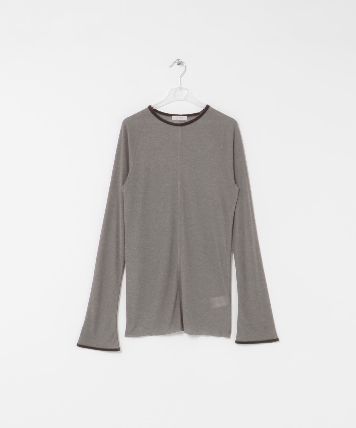 LAATO「piping velor sheer tee」|Tシャツ・カットソー|