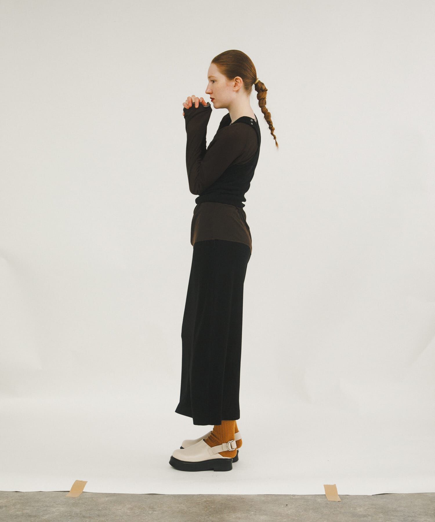 LAATO「piping velor sheer tee」|Tシャツ・カットソー|