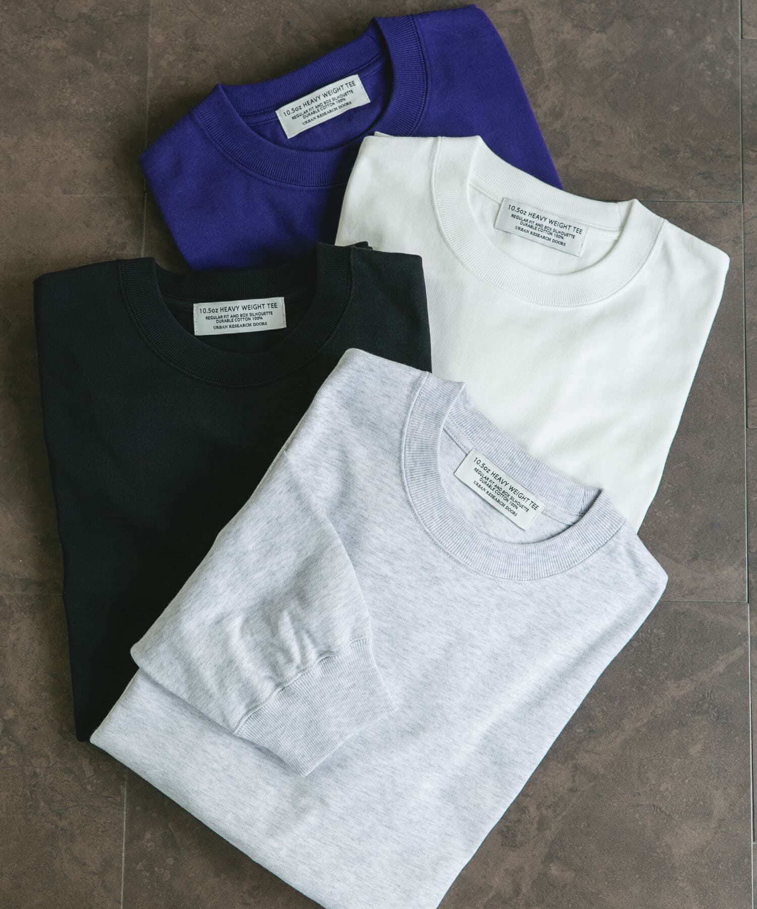 URBAN RESEARCH DOORS「10.5オンス ヘビーウェイトロングスリーブTシャツ」|Tシャツ・カットソー|