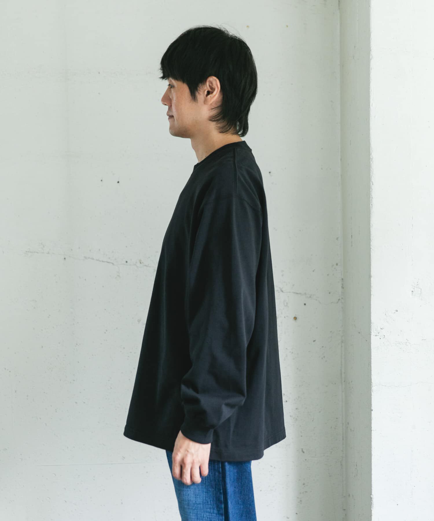 URBAN RESEARCH DOORS「10.5オンス ヘビーウェイトロングスリーブTシャツ」|Tシャツ・カットソー|