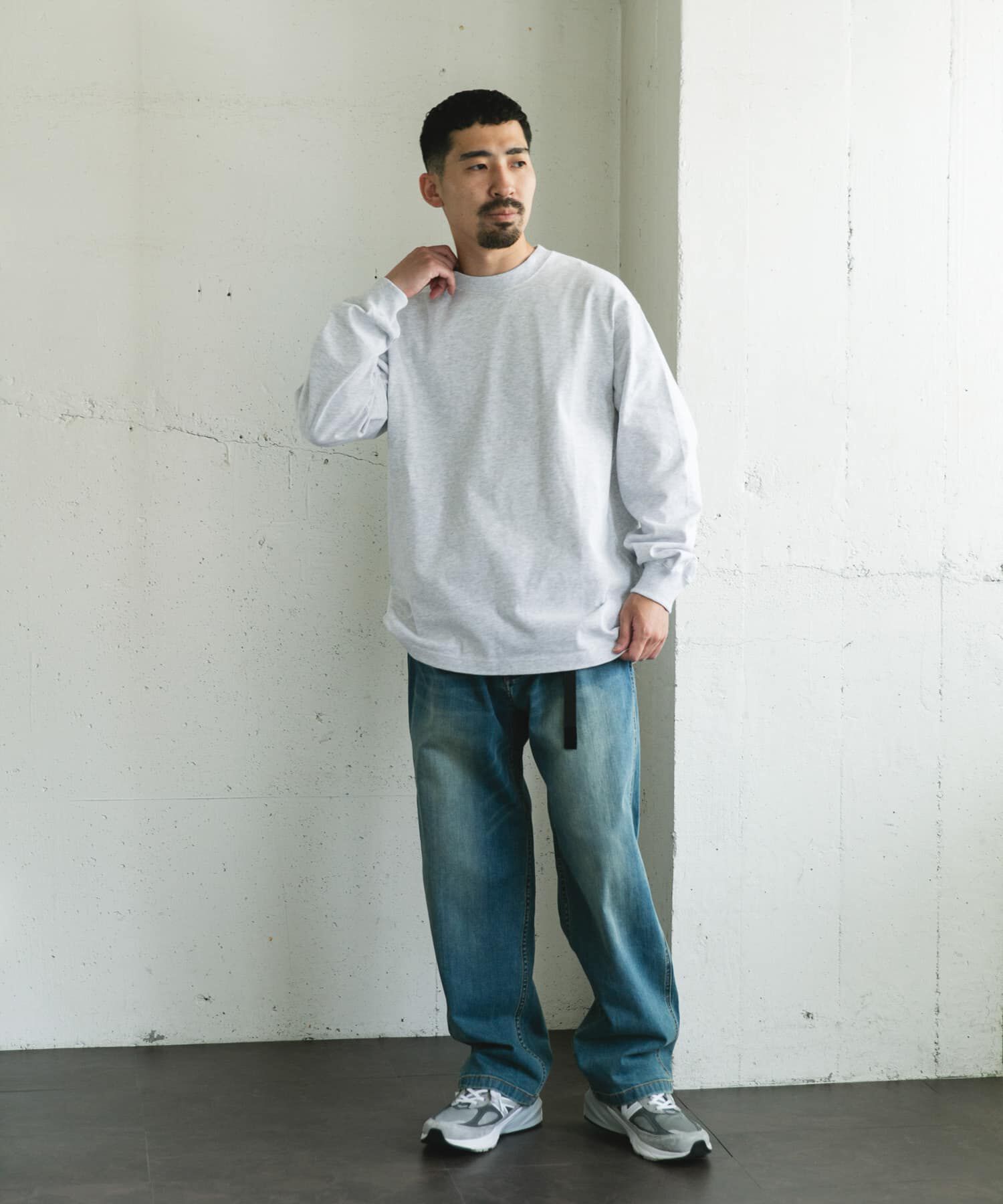 URBAN RESEARCH DOORS「10.5オンス ヘビーウェイトロングスリーブTシャツ」|Tシャツ・カットソー|