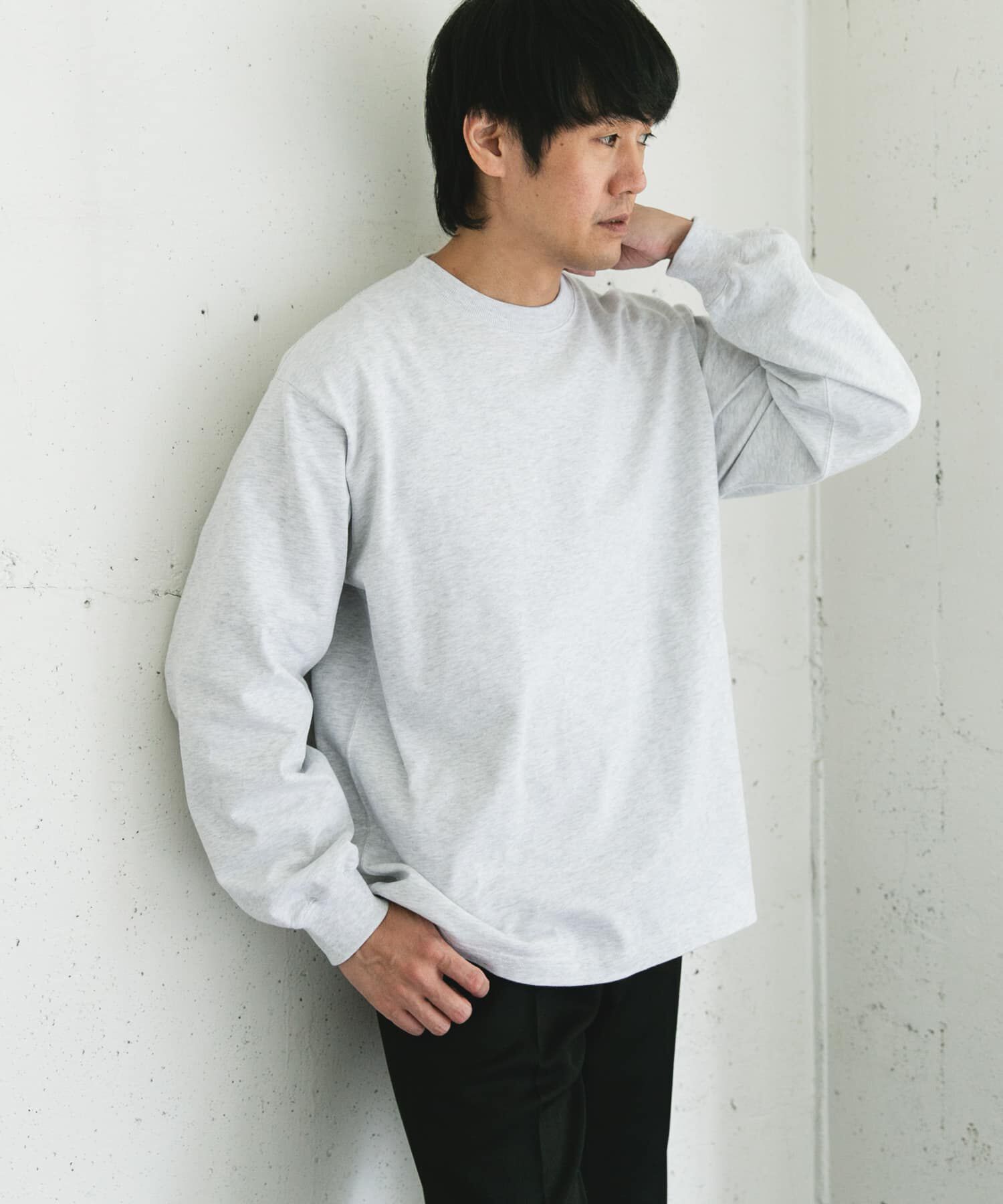 URBAN RESEARCH DOORS「10.5オンス ヘビーウェイトロングスリーブTシャツ」|Tシャツ・カットソー|