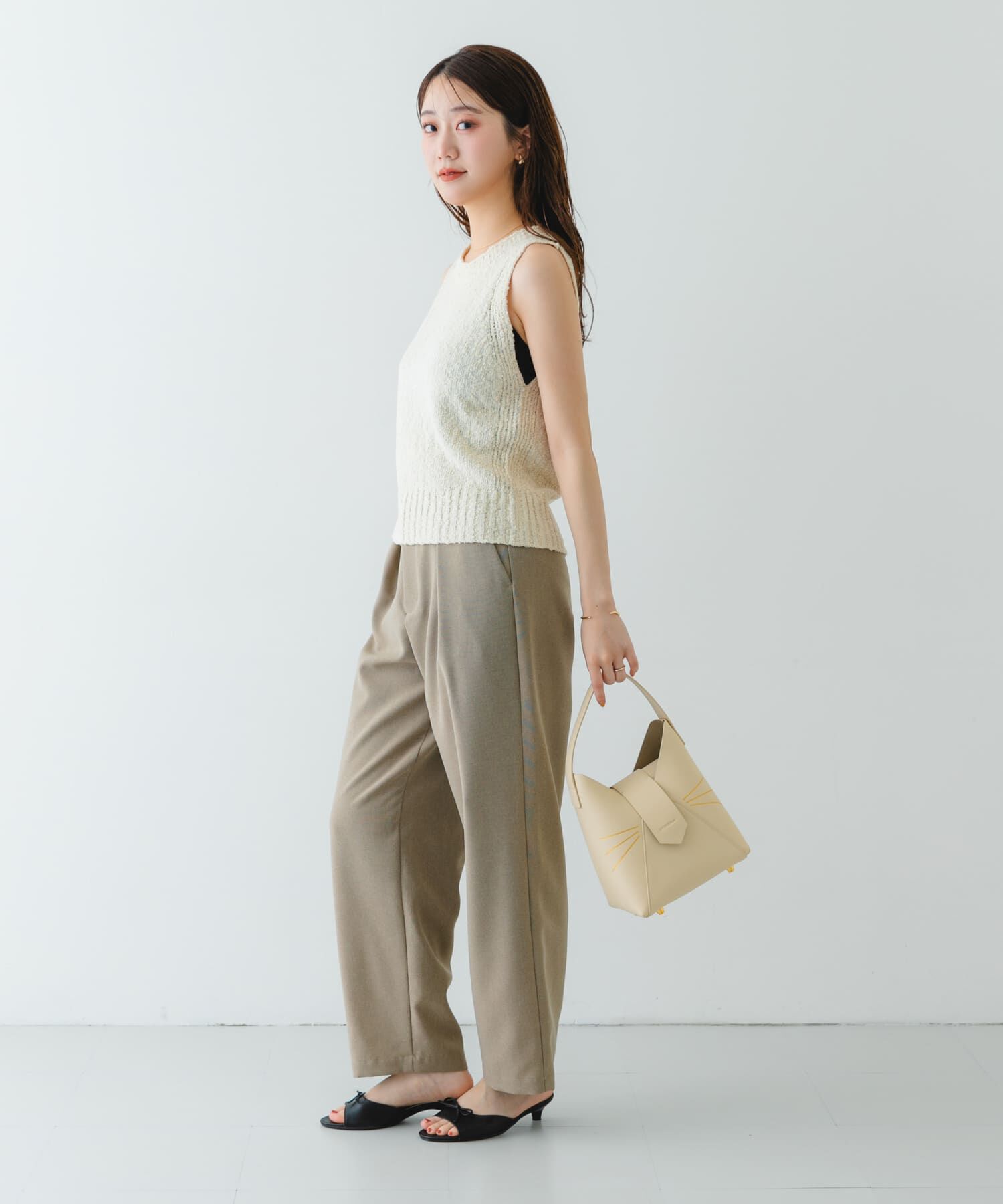 RODE SKO「『別注』Hashibami&times;RODESKO　フェズネコヒゲハンドルバッグ」|ハンドバッグ|