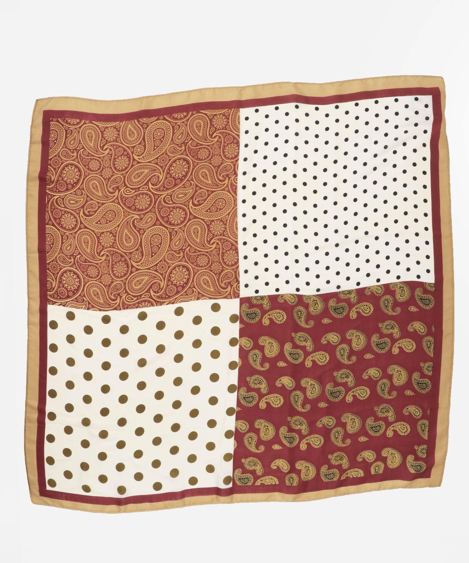 RODE SKO「ドットペイズリースカーフ」|バンダナ・スカーフ|