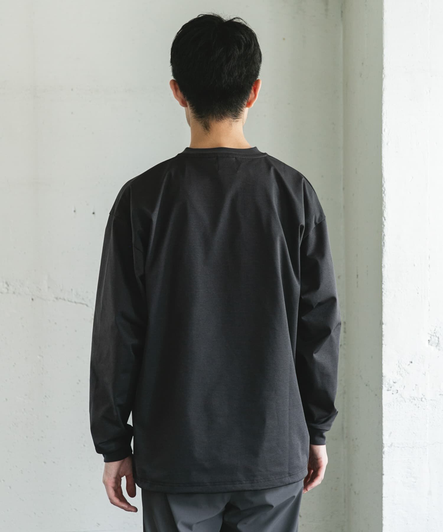 URBAN RESEARCH DOORS「URD Drawstring Long-Sleeve T-shirts」|Tシャツ・カットソー|