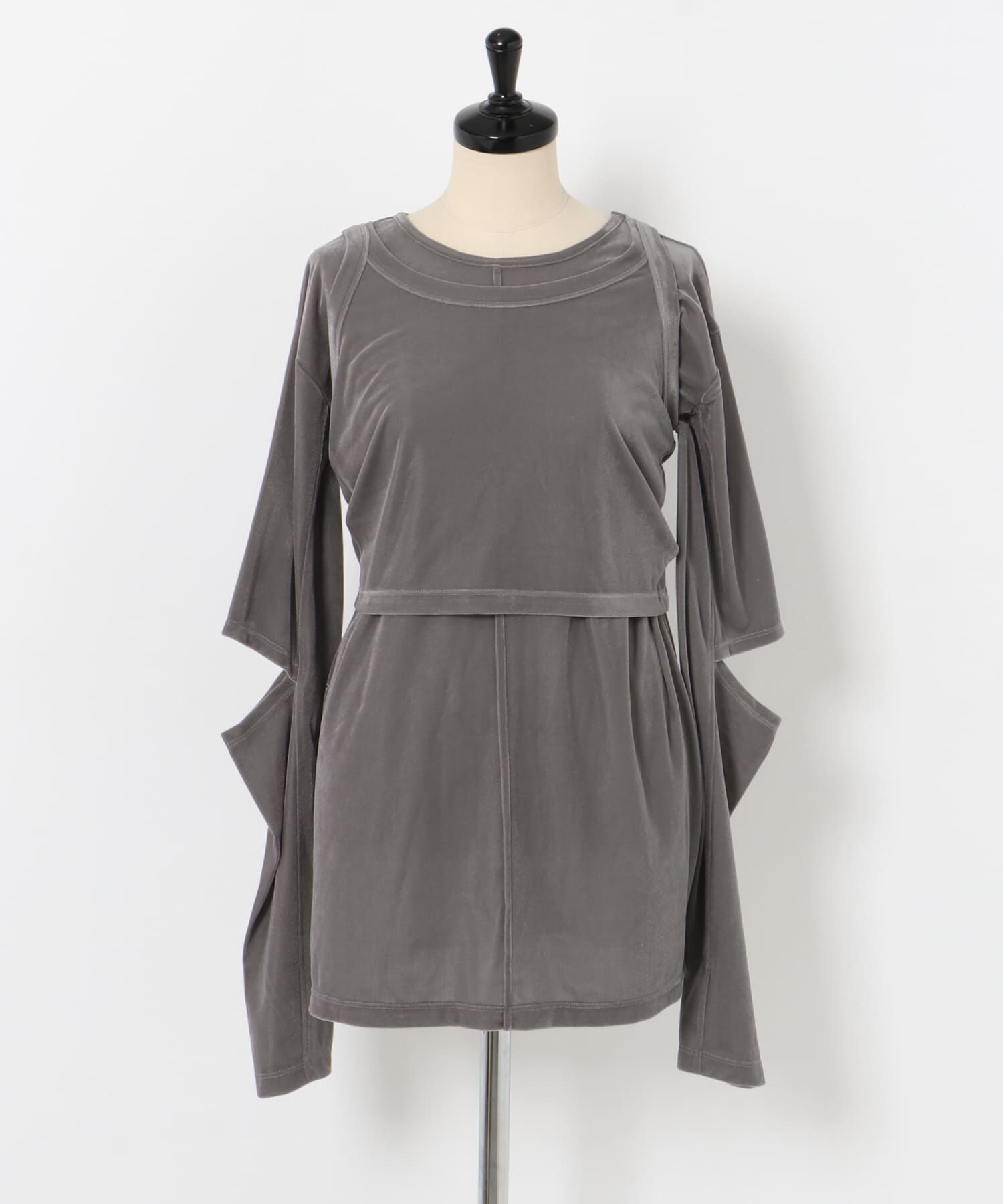 LAATO「velor layered tee」|Tシャツ・カットソー|