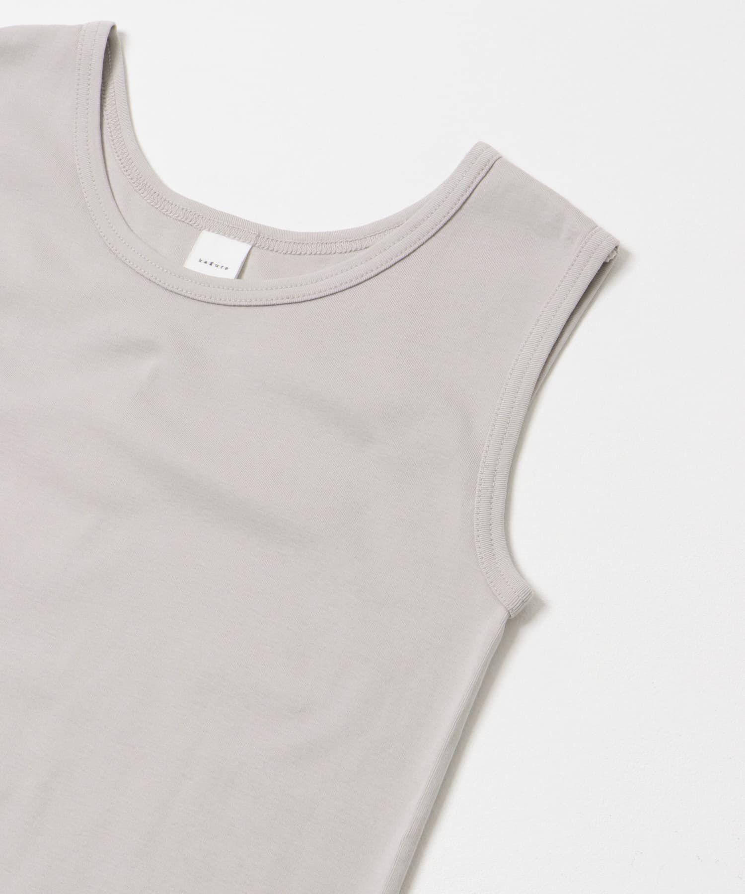 かぐれ「丸胴コットンフライスタンクトップ」|タンクトップ|