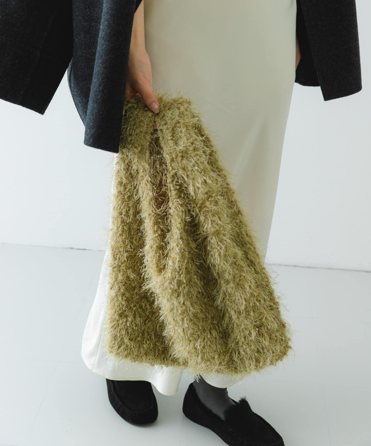 RODE SKO「ラメシャギーショッパー」|トートバッグ|