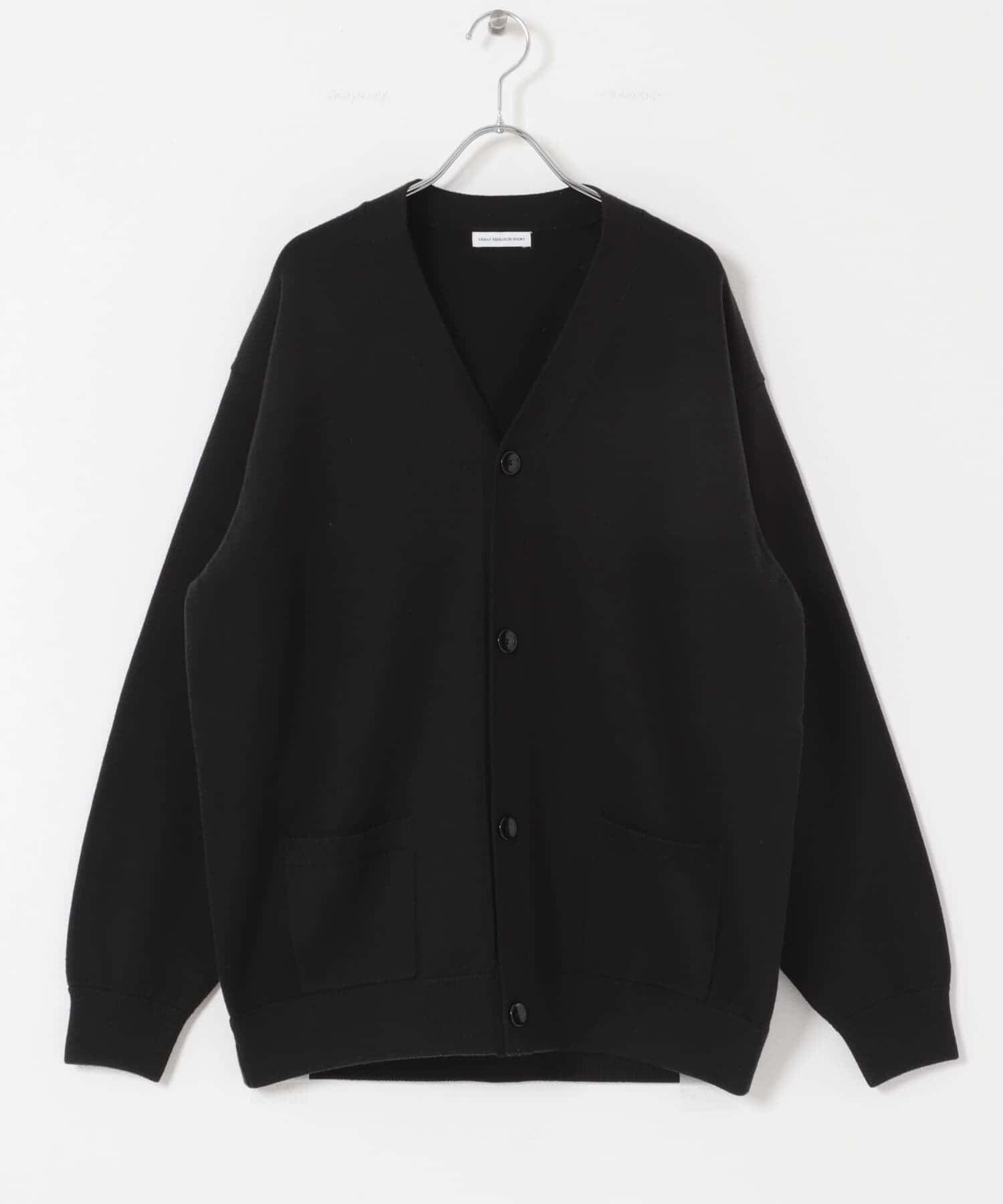 URBAN RESEARCH DOORS「『XLｻｲｽﾞ/WEB限定/仁村紗和さん着用』『UR TECH 200日ﾆｯﾄ』Vﾈｯｸｶｰ」|カーディガン|