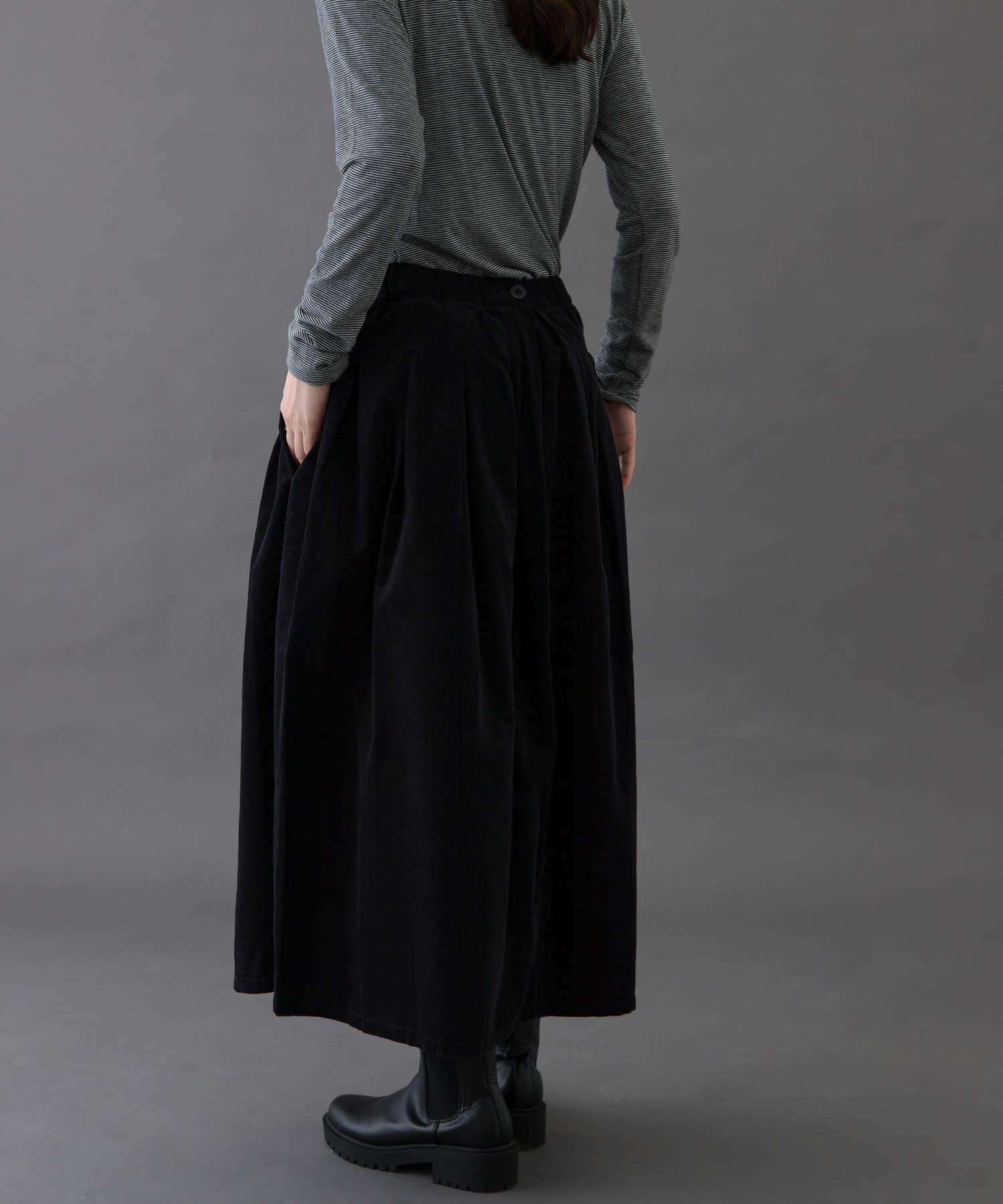 URBAN RESEARCH DOORS「FORK&SPOON　コーデュロイスカート」|スカート|