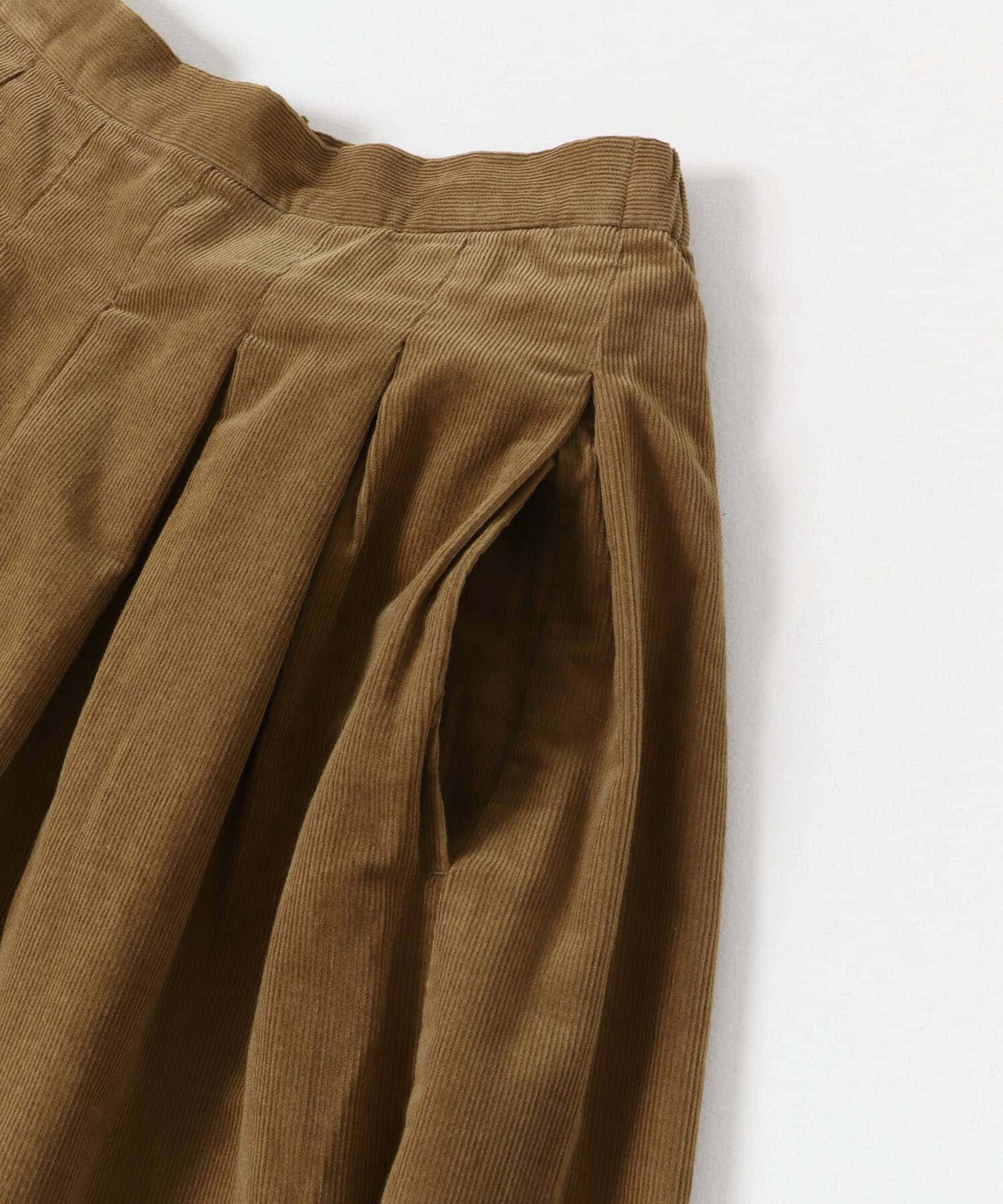 URBAN RESEARCH DOORS「FORK&SPOON　コーデュロイスカート」|スカート|