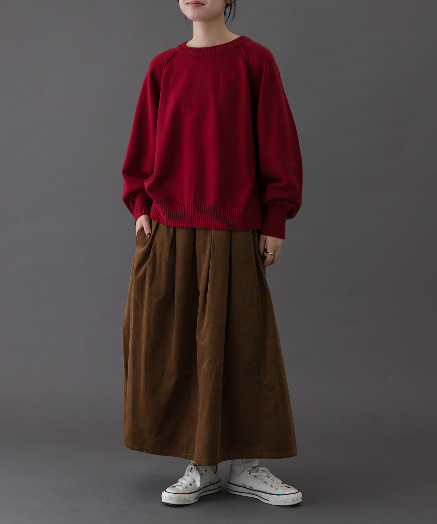 URBAN RESEARCH DOORS「FORK&SPOON　コーデュロイスカート」|スカート|