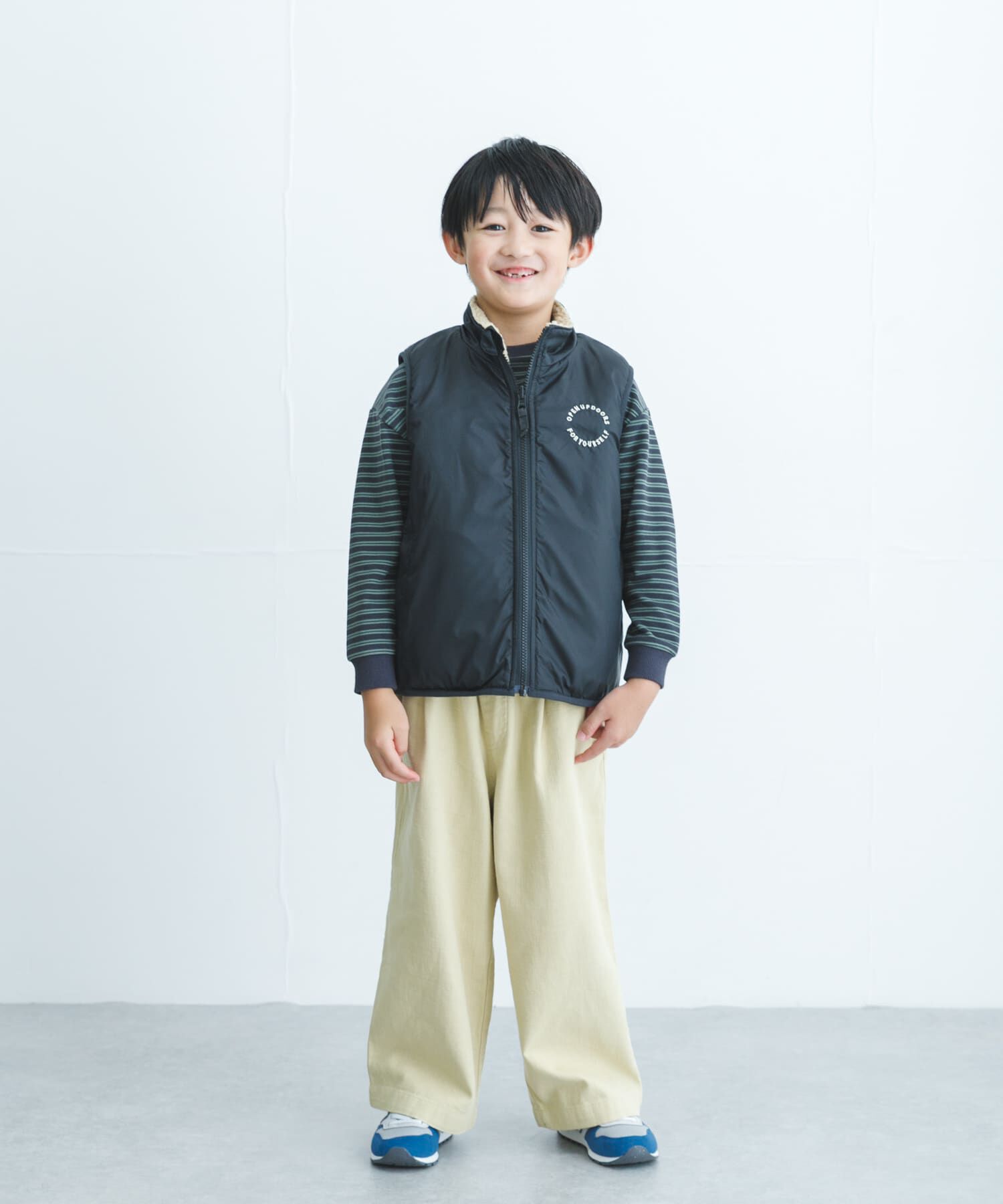 URBAN RESEARCH DOORS「リバーシブルボアベスト(KIDS)」|その他|
