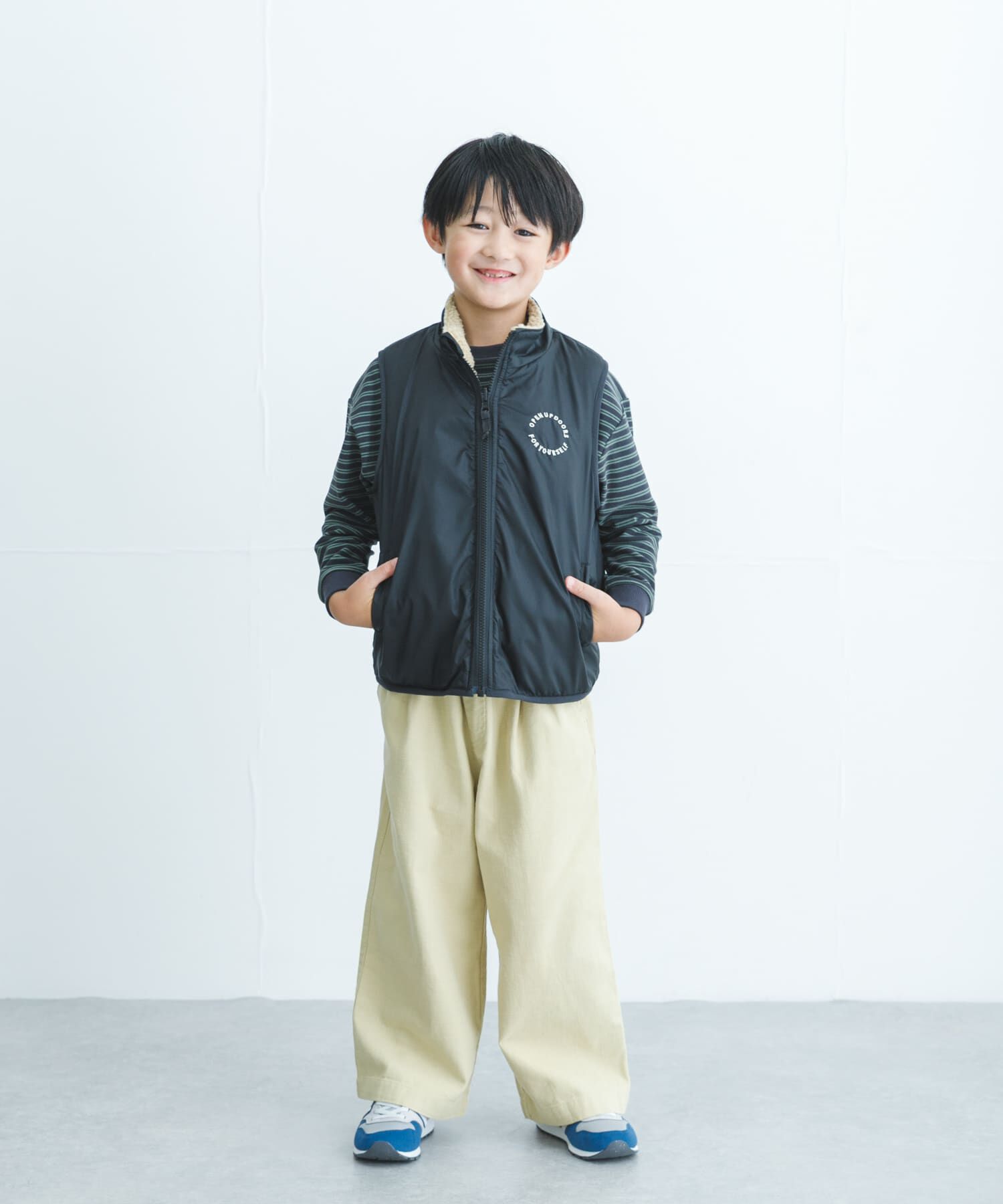 URBAN RESEARCH DOORS「リバーシブルボアベスト(KIDS)」|その他|