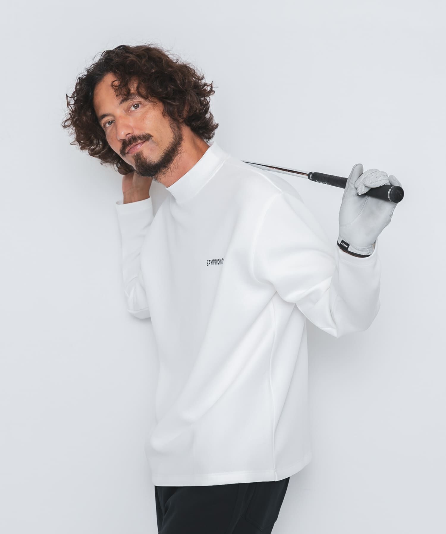 Sonny Label 「OOPS&times;RYUAMBE 　モックネックロングTシャツ」|Tシャツ・カットソー|