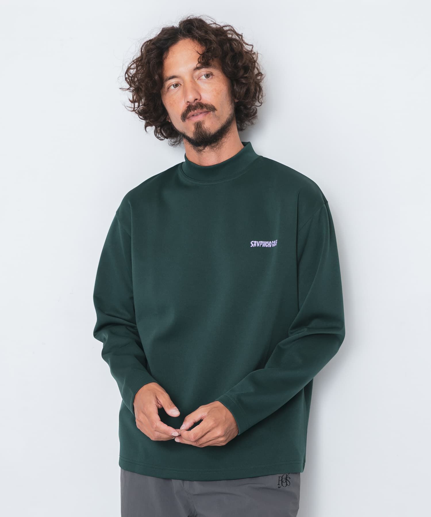 Sonny Label 「OOPS&times;RYUAMBE 　モックネックロングTシャツ」|Tシャツ・カットソー|