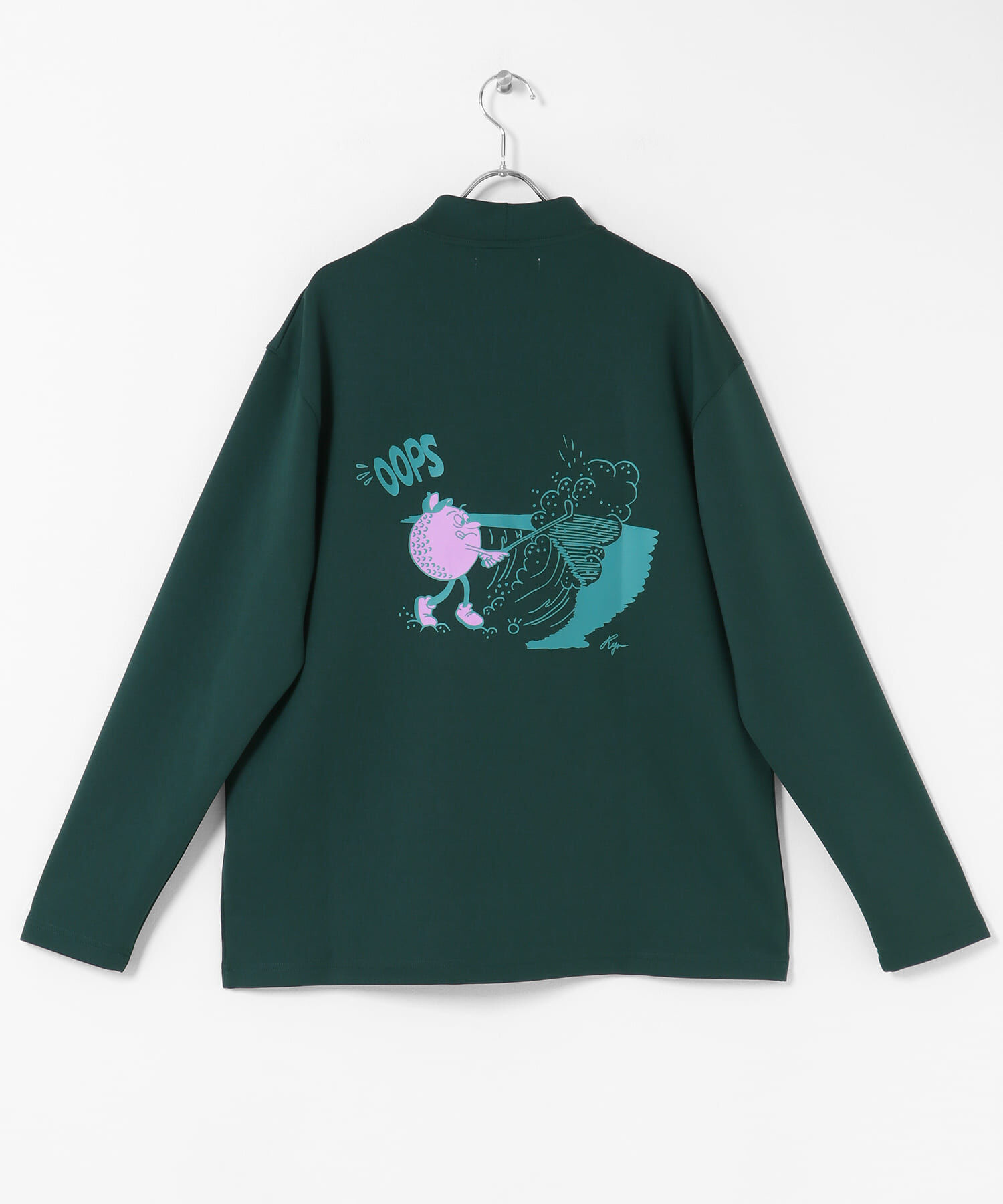 Sonny Label 「OOPS&times;RYUAMBE 　モックネックロングTシャツ」|Tシャツ・カットソー|