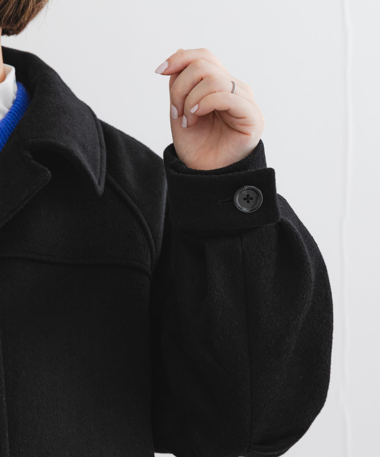 URBAN RESEARCH ROSSO「F by ROSSO　『UR TECH』ビーバーステンカラーロングコート」|ステンカラーコート|