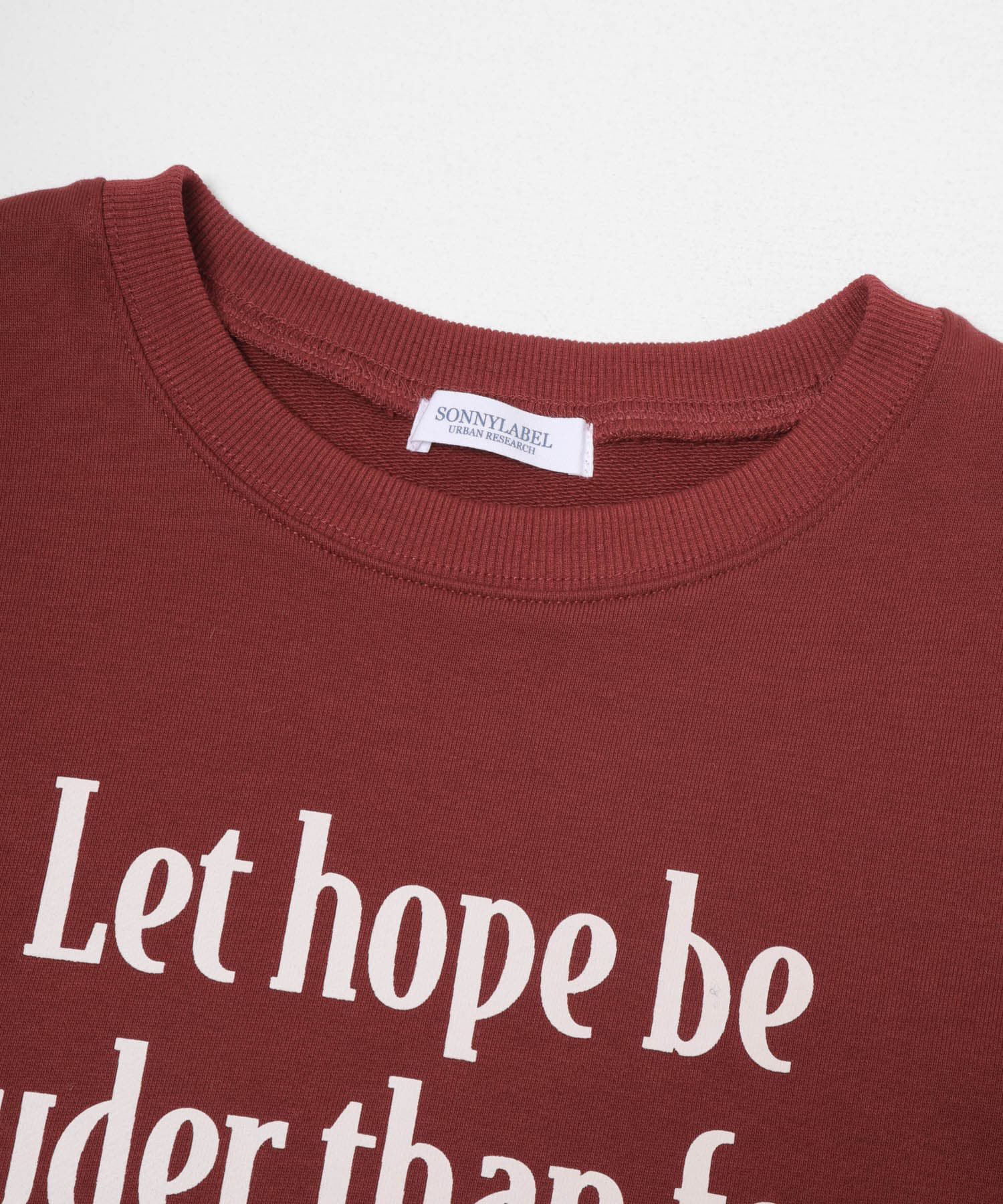 Sonny Label 「メッセージロゴスウェットプルオーバー」|スウェット・ジャージ|