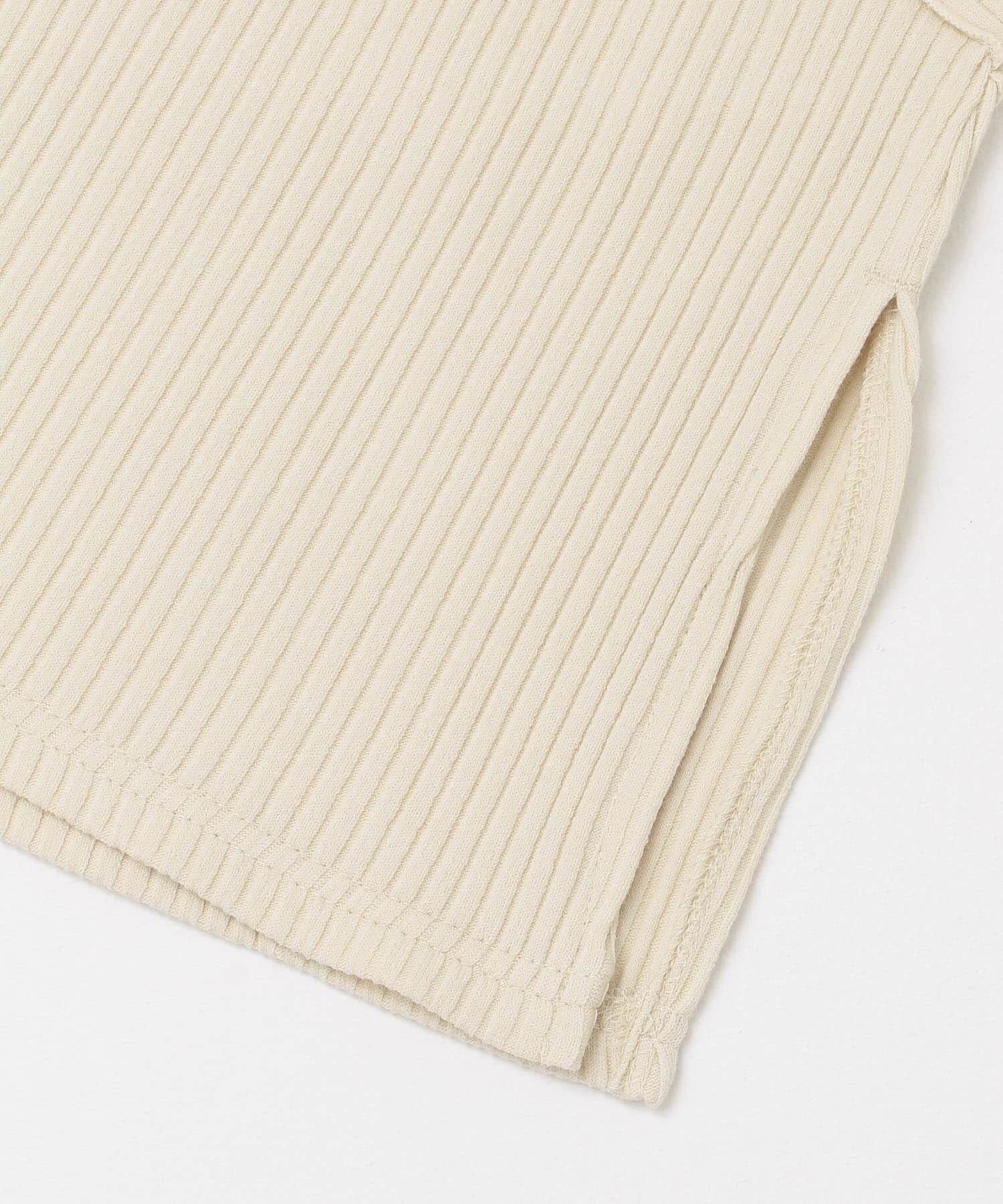  「BACKオープンメローリブタンクトップ」|タンクトップ|