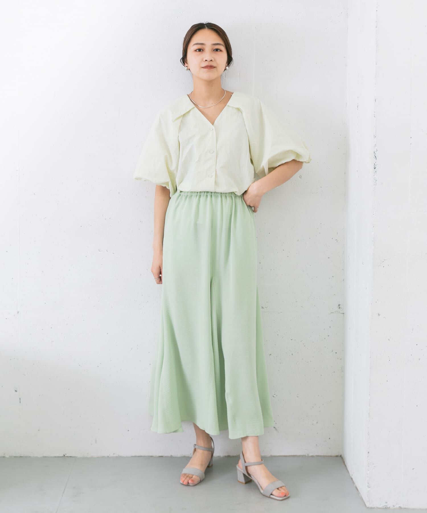  「マーメイドフレアスカート」|スカート|