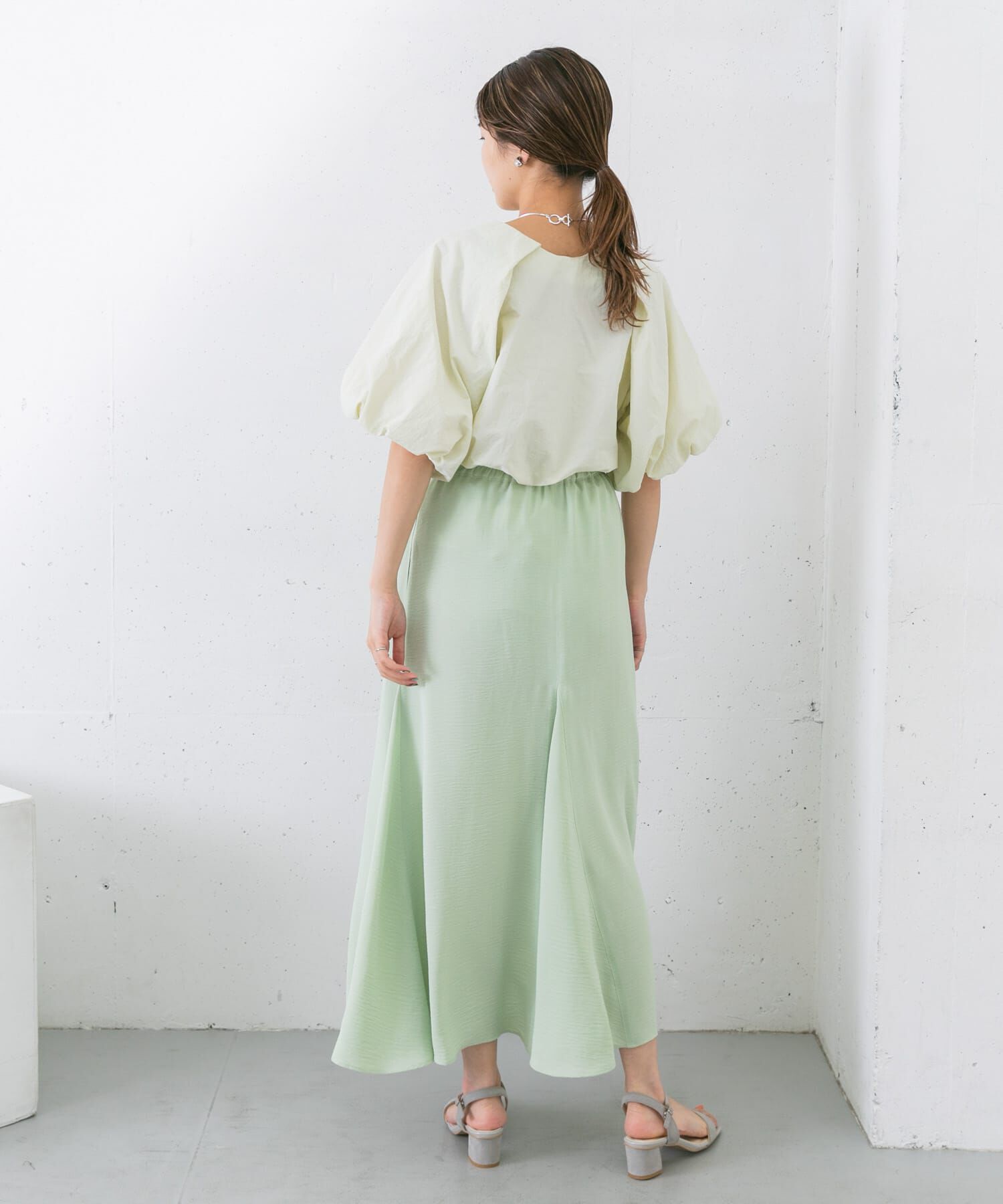  「マーメイドフレアスカート」|スカート|