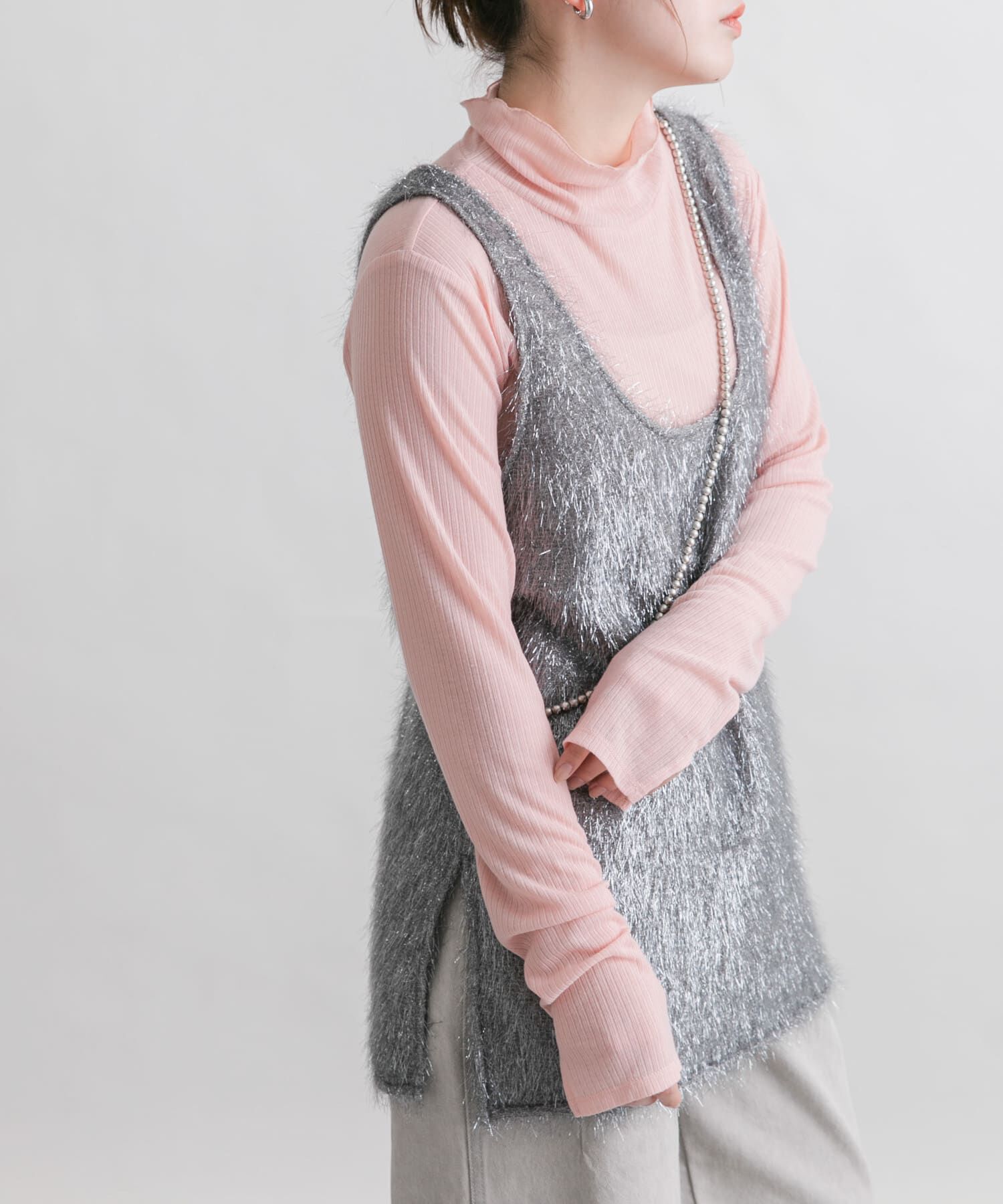  「グリッターフェザータンクトップ」|タンクトップ|