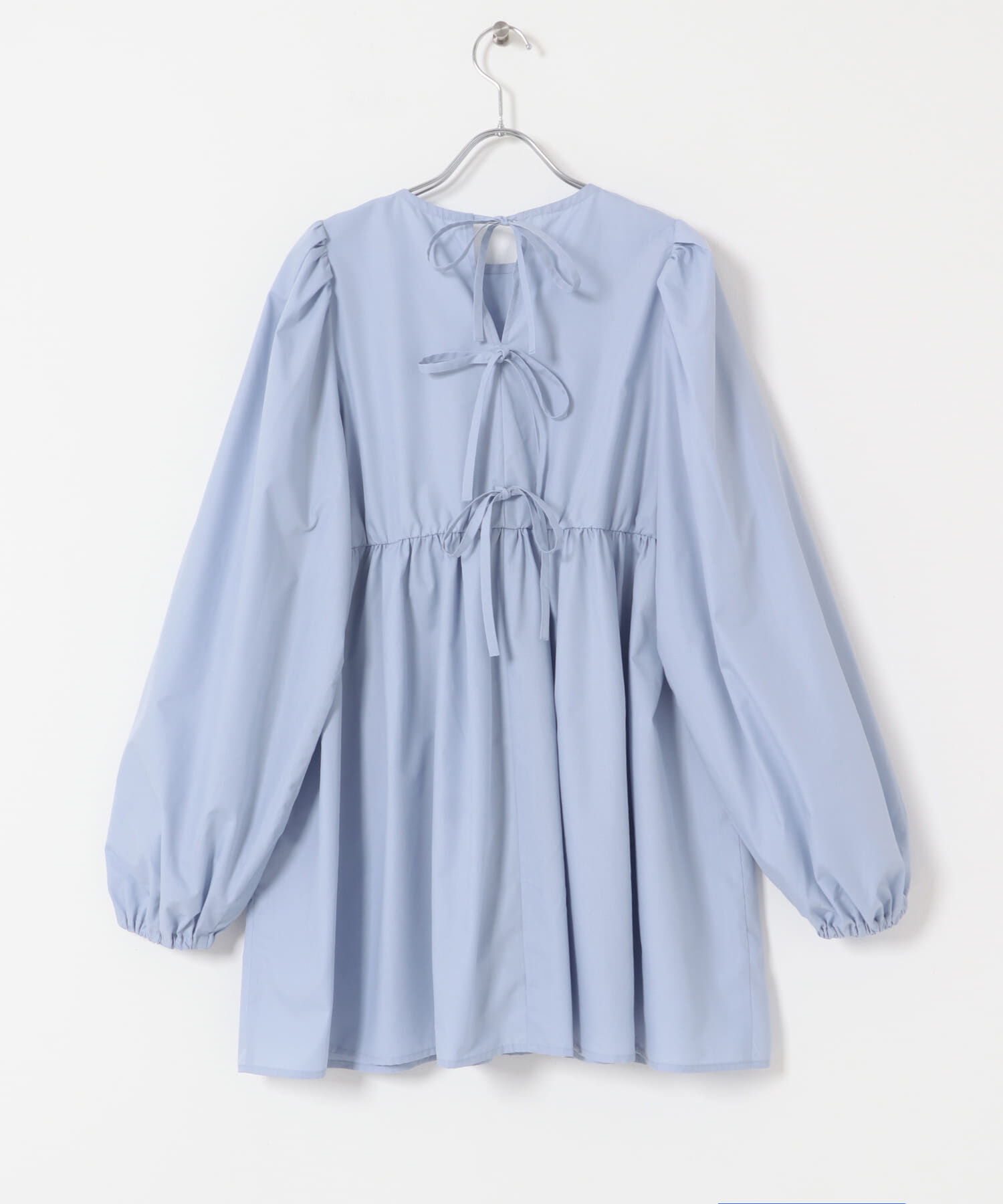  「『WEB限定』BACKリボンチュニック」|チュニック|