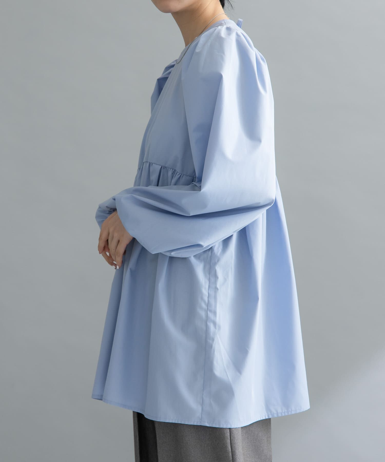  「『WEB限定』BACKリボンチュニック」|チュニック|