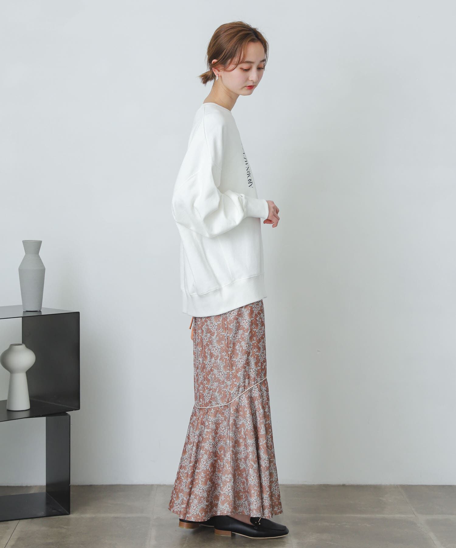 SENSE OF PLACE by URBAN RESEARCH「アートフラワーマーメイドスカート」|スカート|