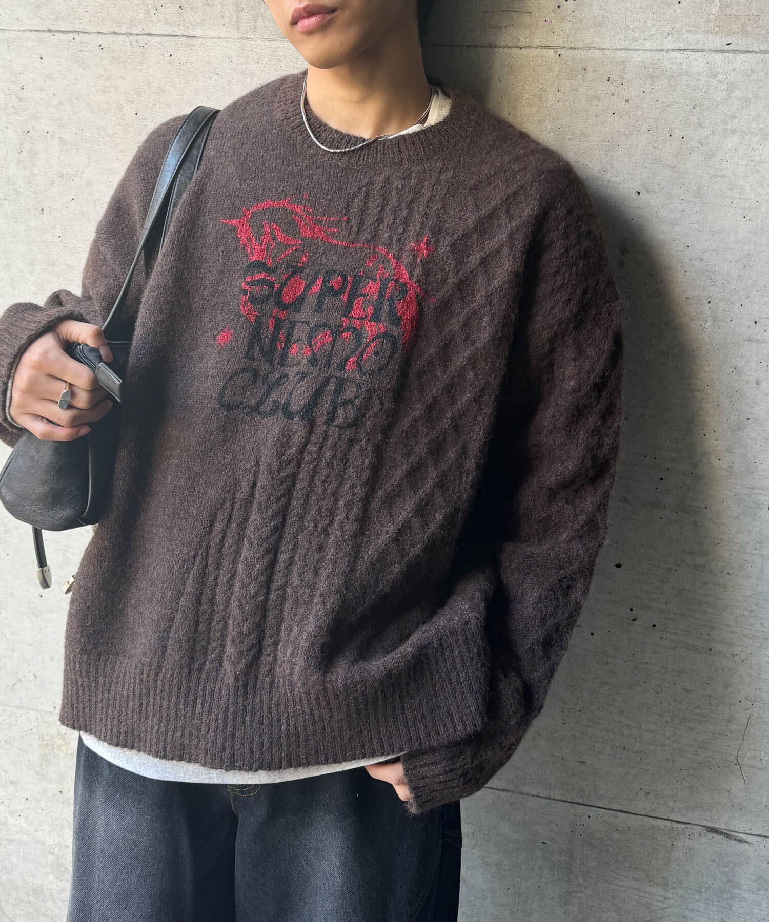 SENSE OF PLACE by URBAN RESEARCH「『別注』SHUHEI KOKI&times;SENSE OF PLACE　プリントニット」|ニット・セーター|