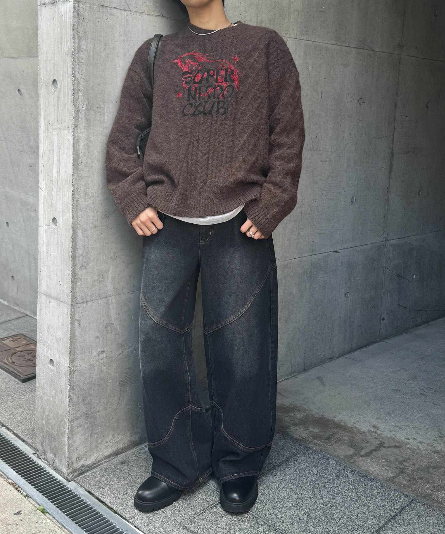 SENSE OF PLACE by URBAN RESEARCH「『別注』SHUHEI KOKI&times;SENSE OF PLACE　プリントニット」|ニット・セーター|